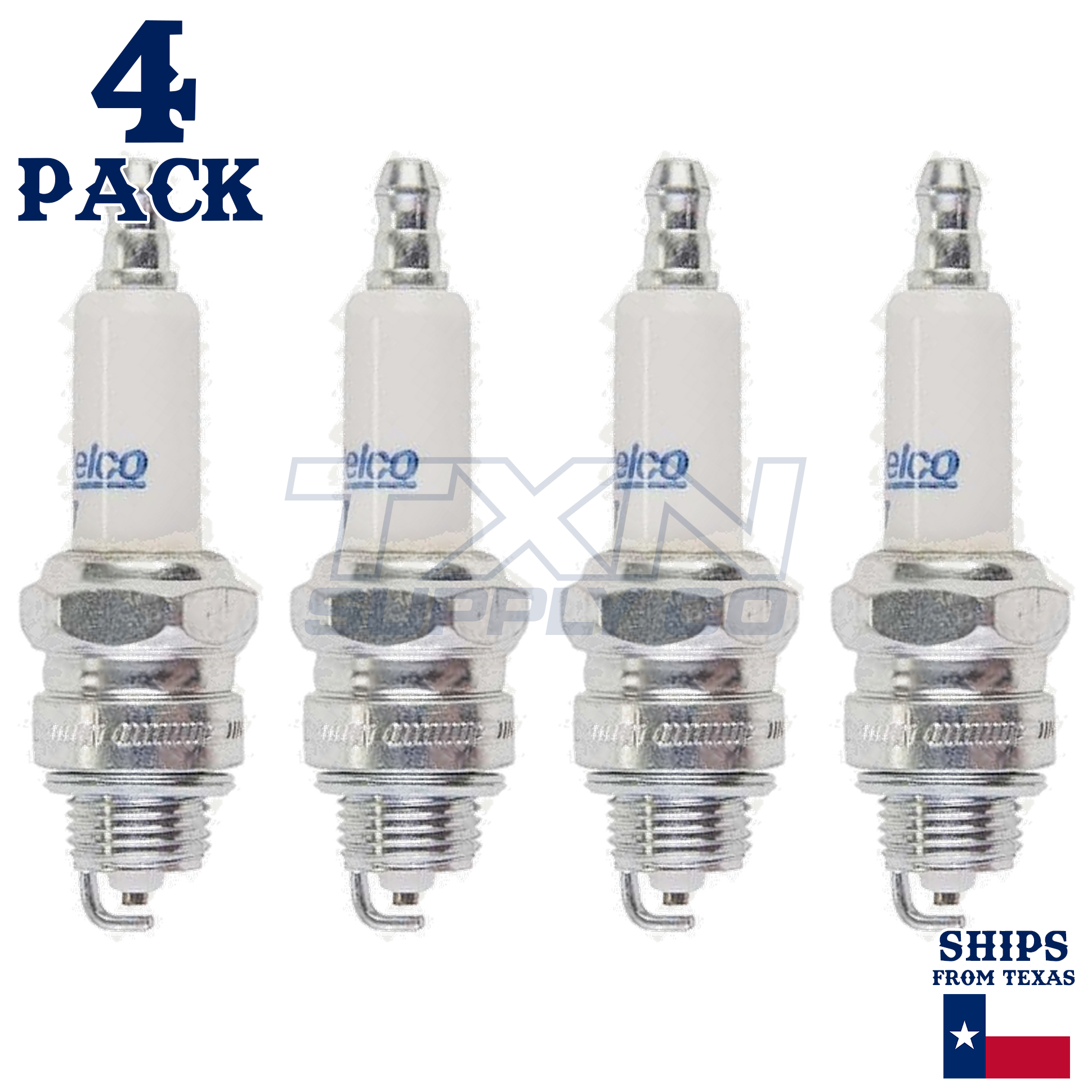 4 Pack GM ACDelco RAPID07 #7 RAPIDFIRE Platinum Spark Plugs 19360569 - Image 2