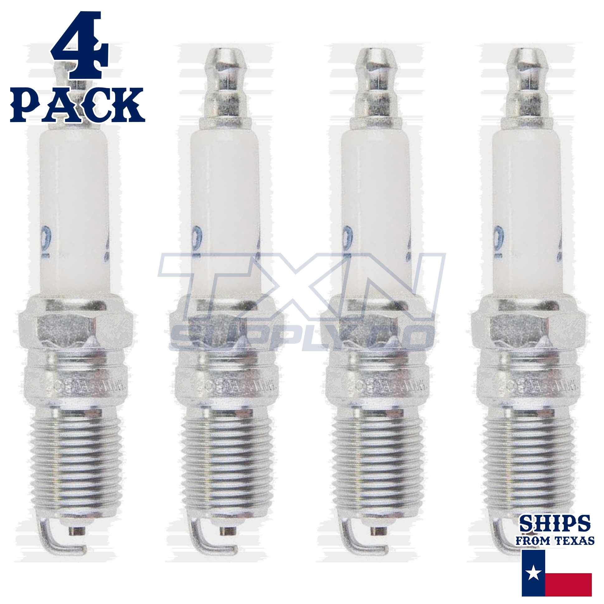4 Pack GM ACDelco RAPID12 #12 RAPIDFIRE Platinum Spark Plugs 19308032 - Image 2