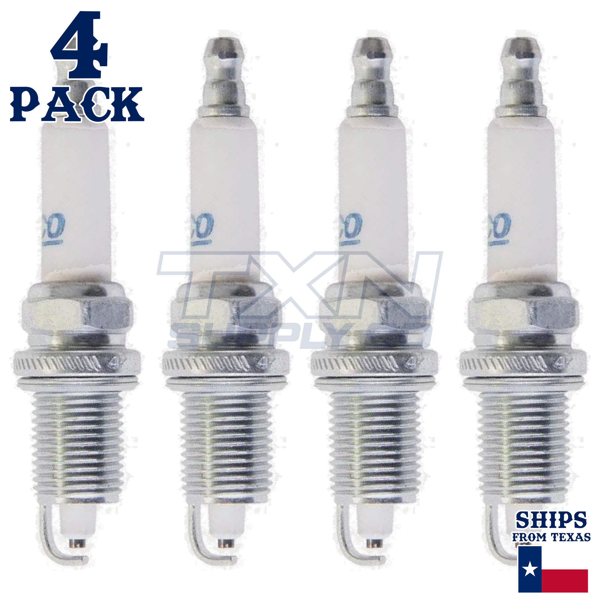 4 Pack GM ACDelco RAPID18 #18 RAPIDFIRE Platinum Spark Plugs - Image 2
