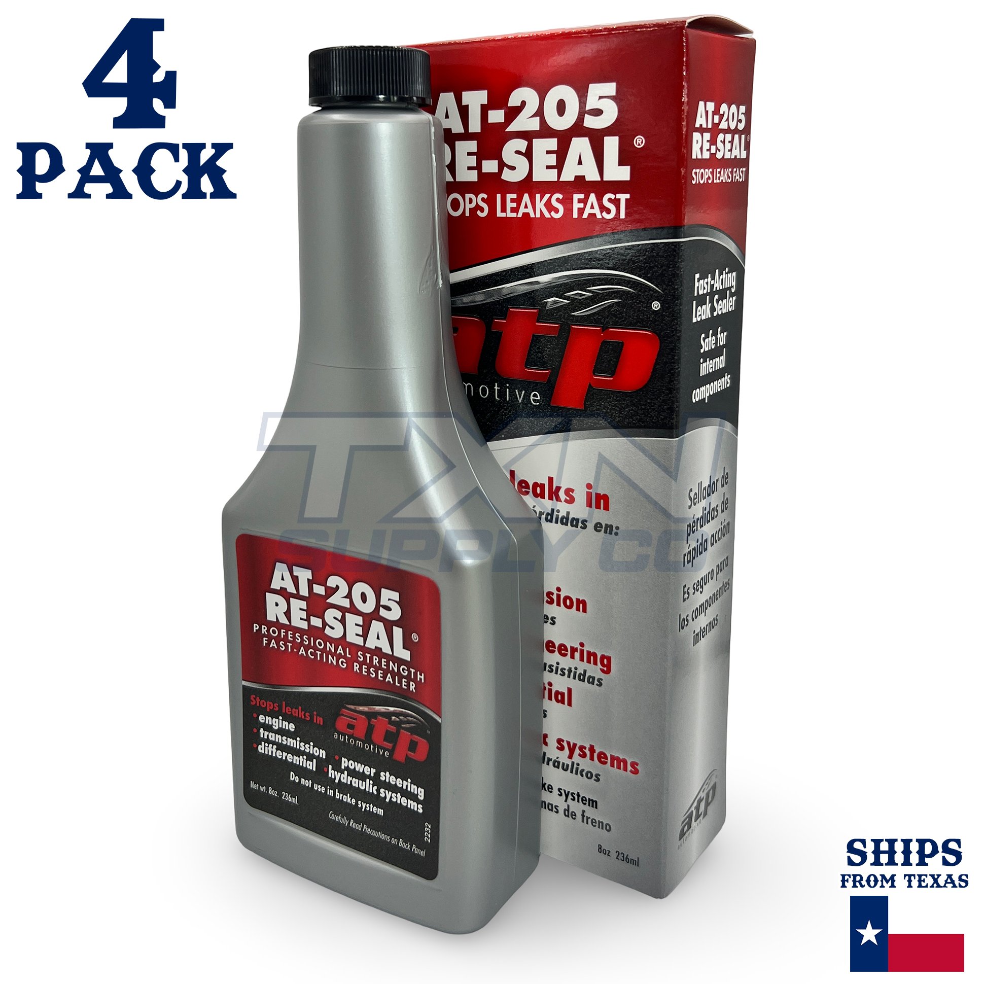 AT-205 ATP Re-Seal Automatic Transmission Leak Stopper 8oz - 4 Pack