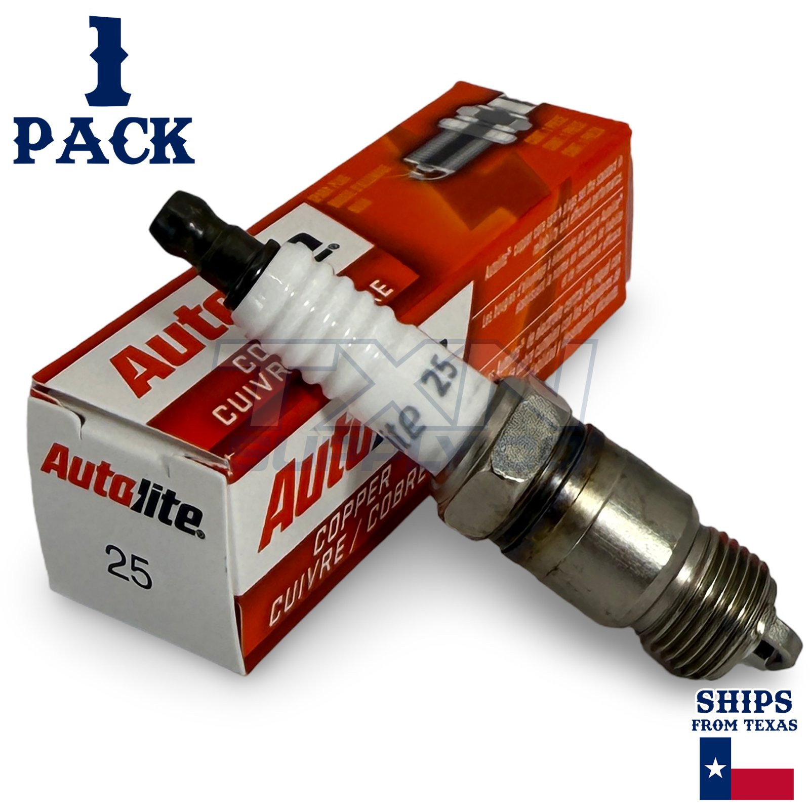 Autolite 25 Copper Core Spark Plugs - 1 Pack