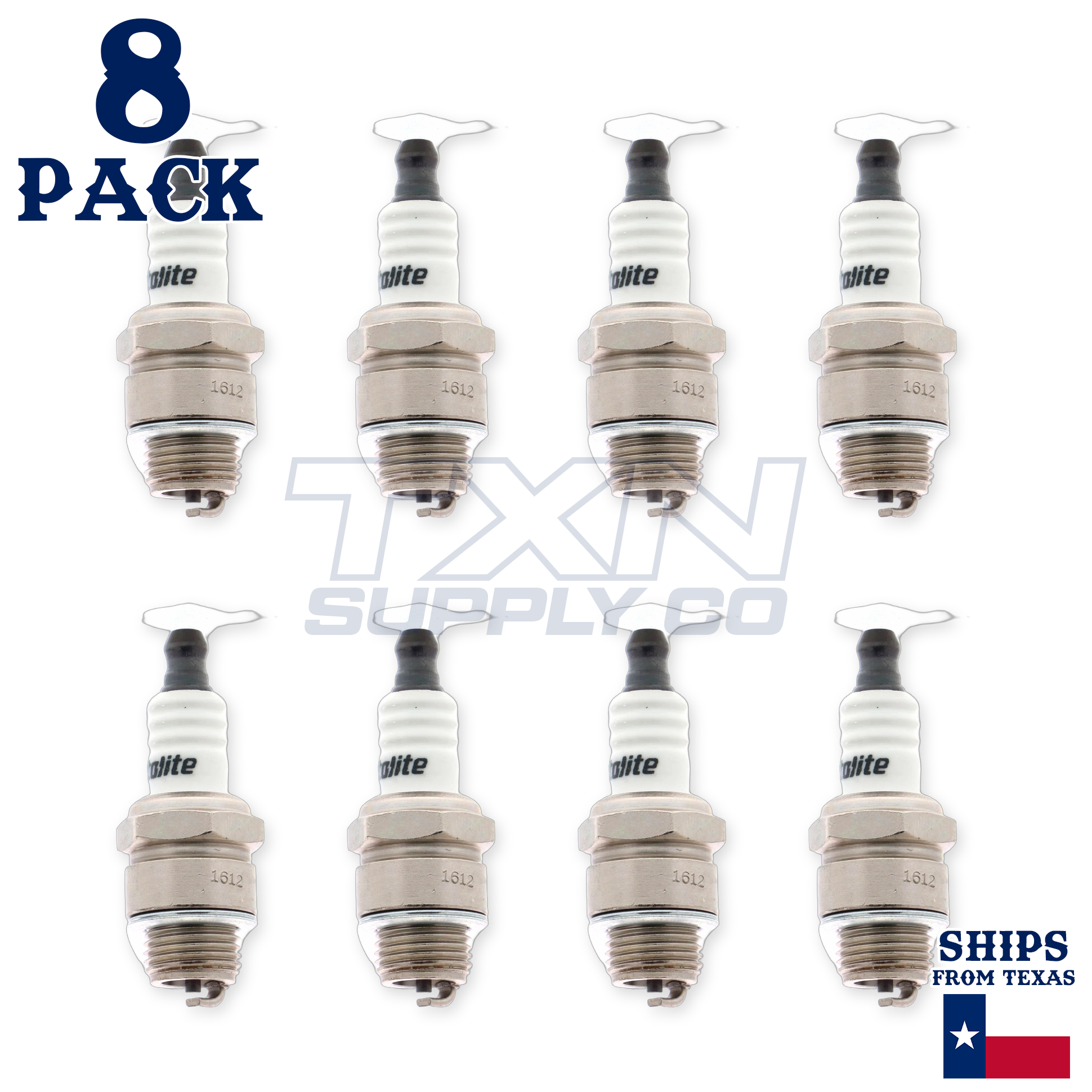 Autolite 255 Copper Core Spark Plugs - 8 Pack - Image 2