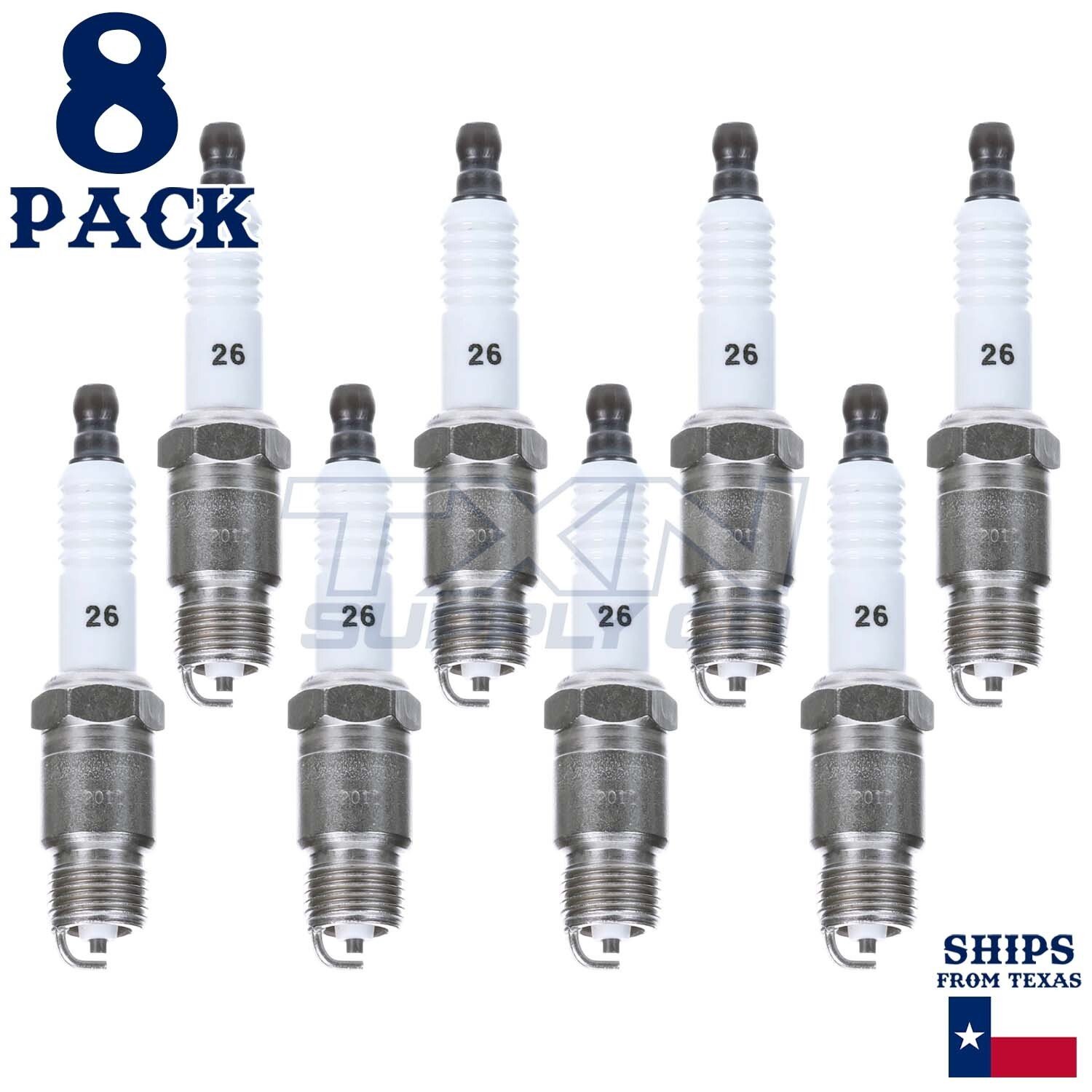 8 Pack Autolite 26 Copper Core Spark Plugs - Image 2
