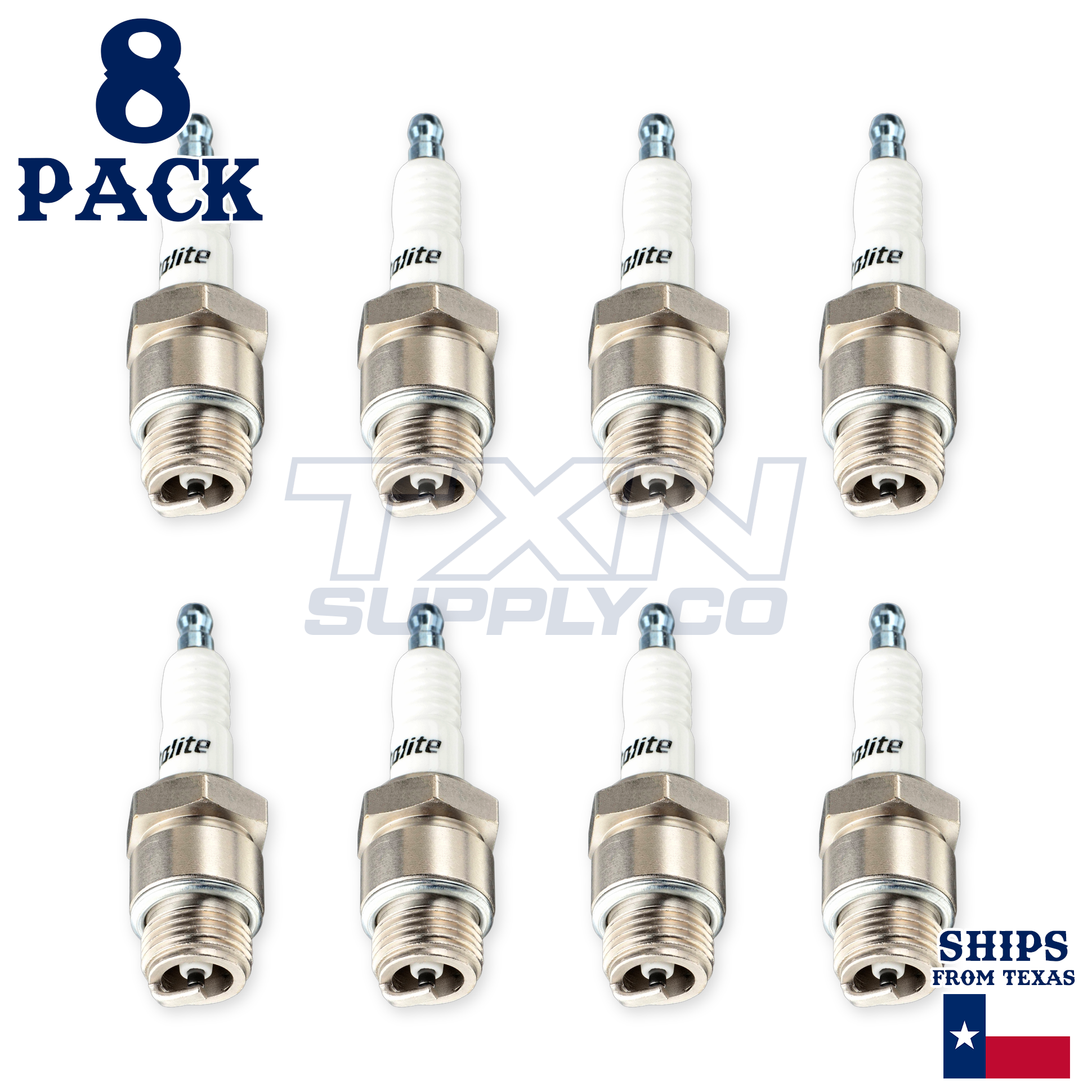 8 Pack Autolite 386 Copper Core Spark Plugs - Image 2