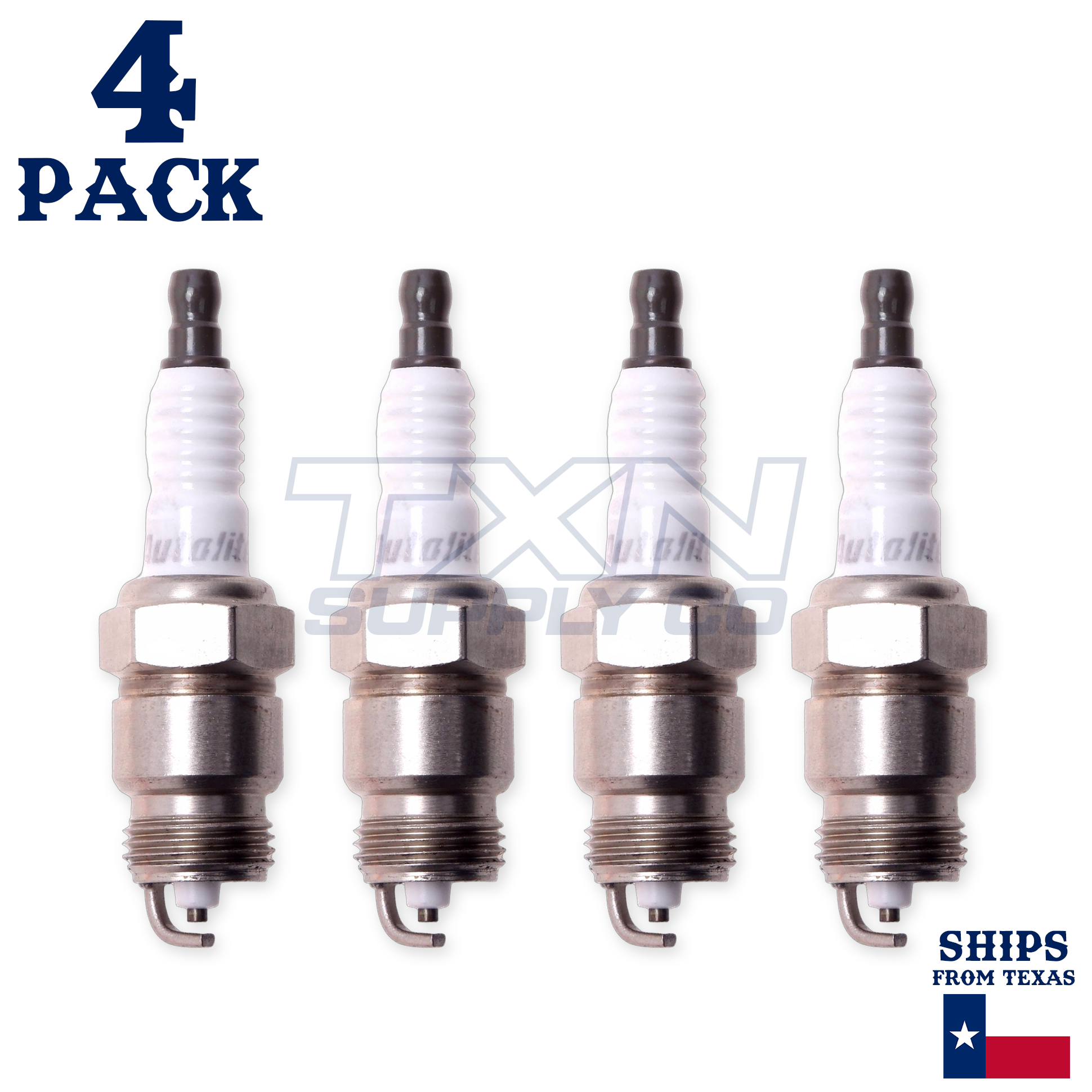 Autolite 45 Copper Core Spark Plugs - 4 Pack - Image 2