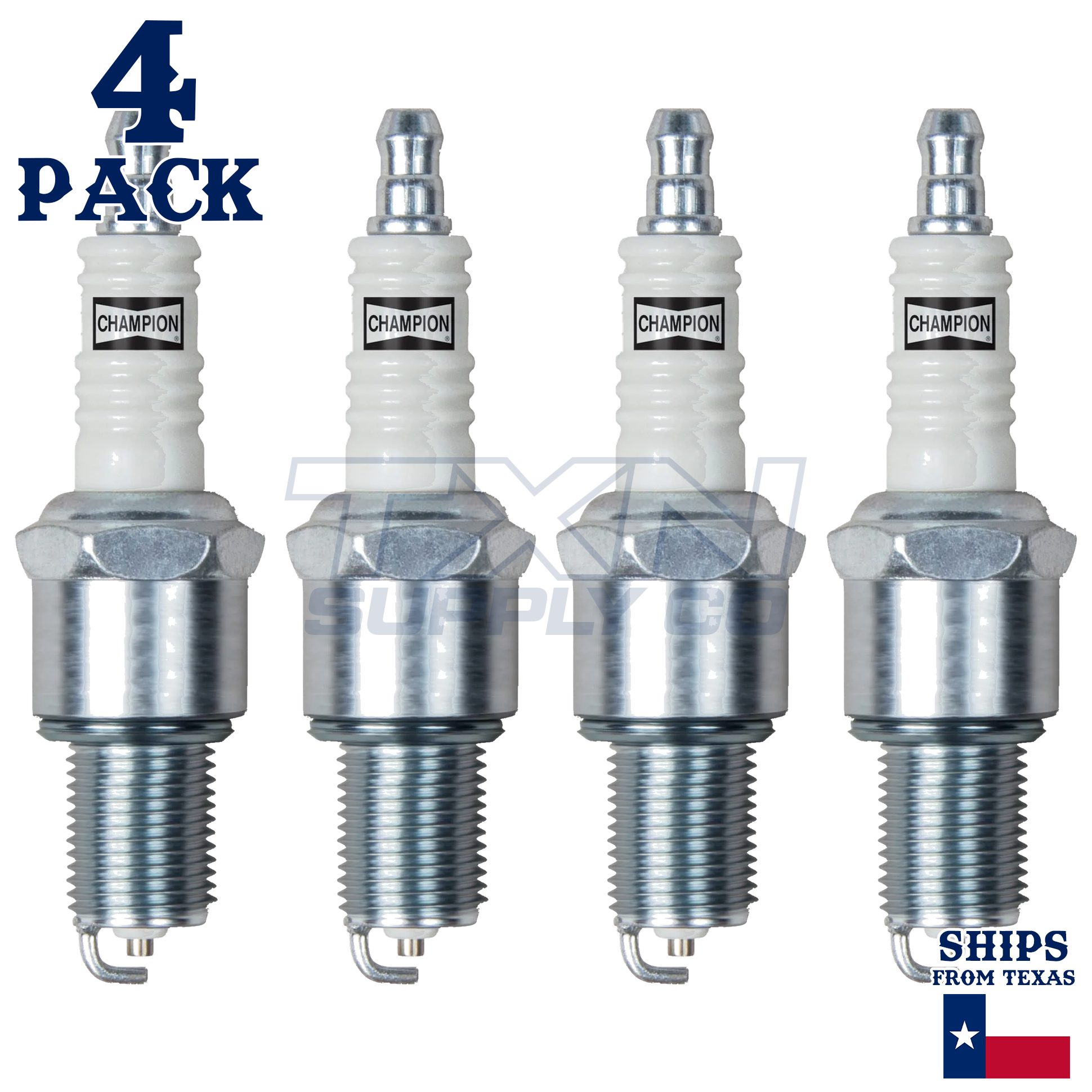 4 Pack Champion 322 Copper Plus Spark Plugs 2001-2006 Hyundai Santa Fe 2.4L L4 - Image 2