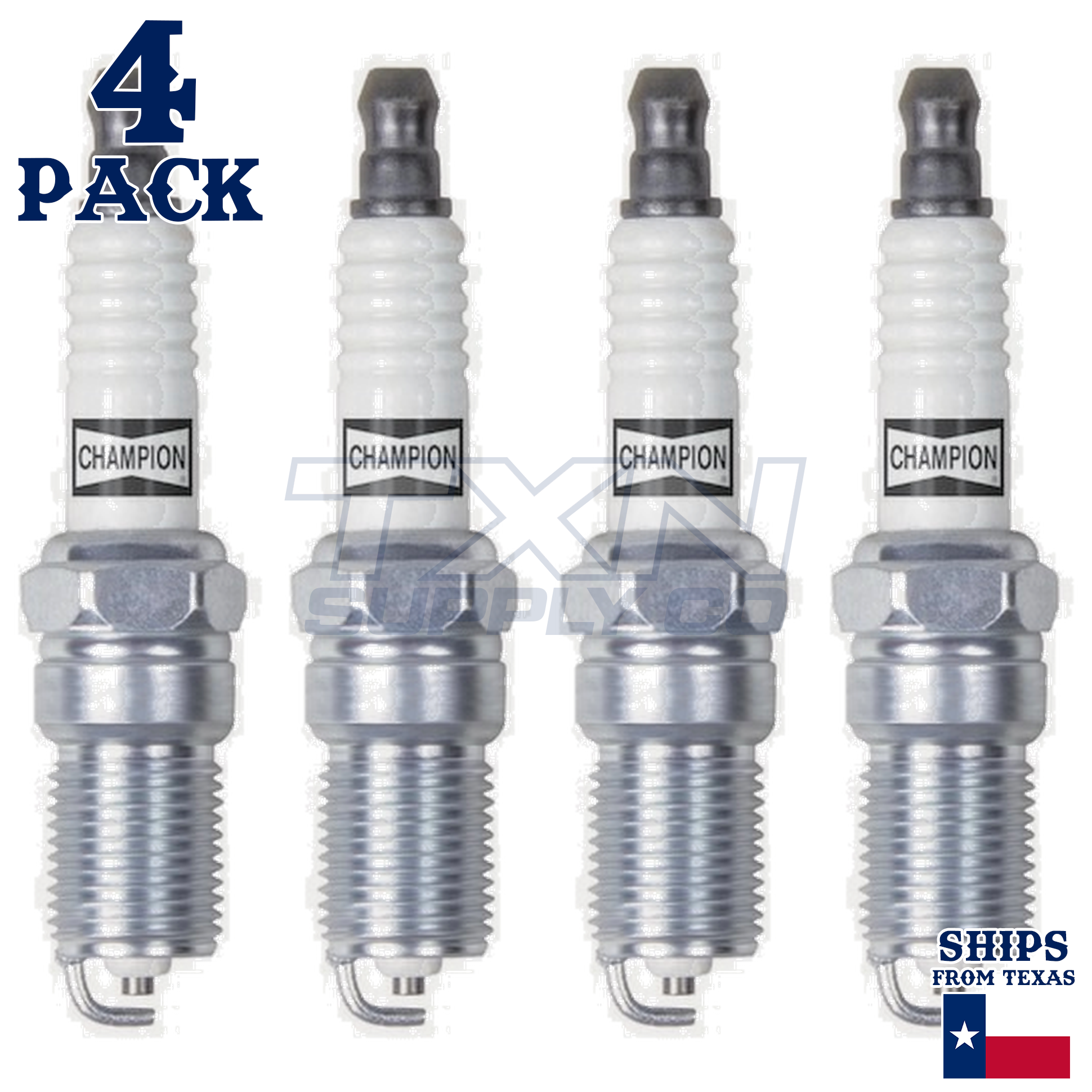 4 Pack Champion 401 Spark Plug - For 2003-2007 Ford Focus 2.3L - Image 2