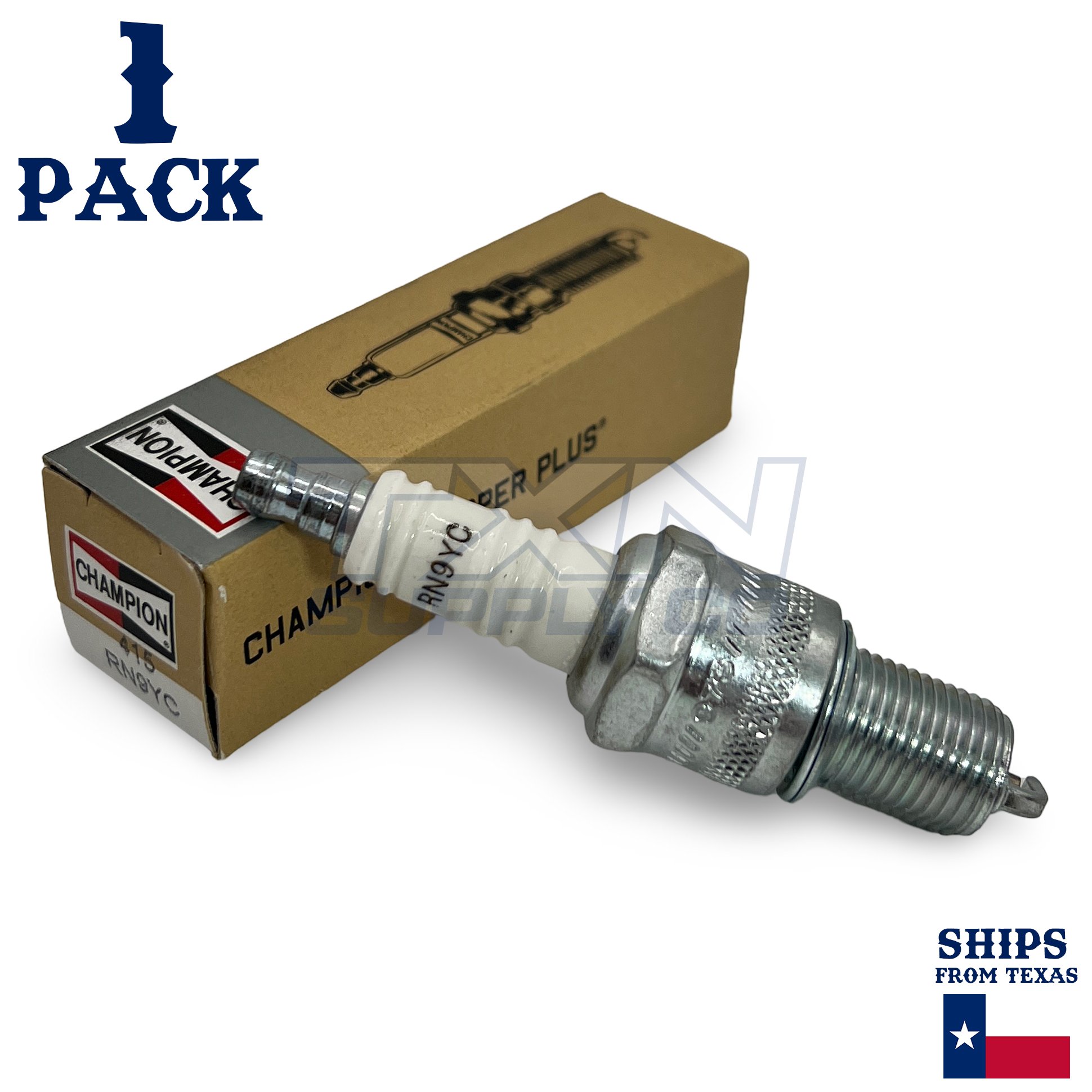 Champion Copper Plus 415 Spark Plug (Carton of 1) - RN9YC - Image 1