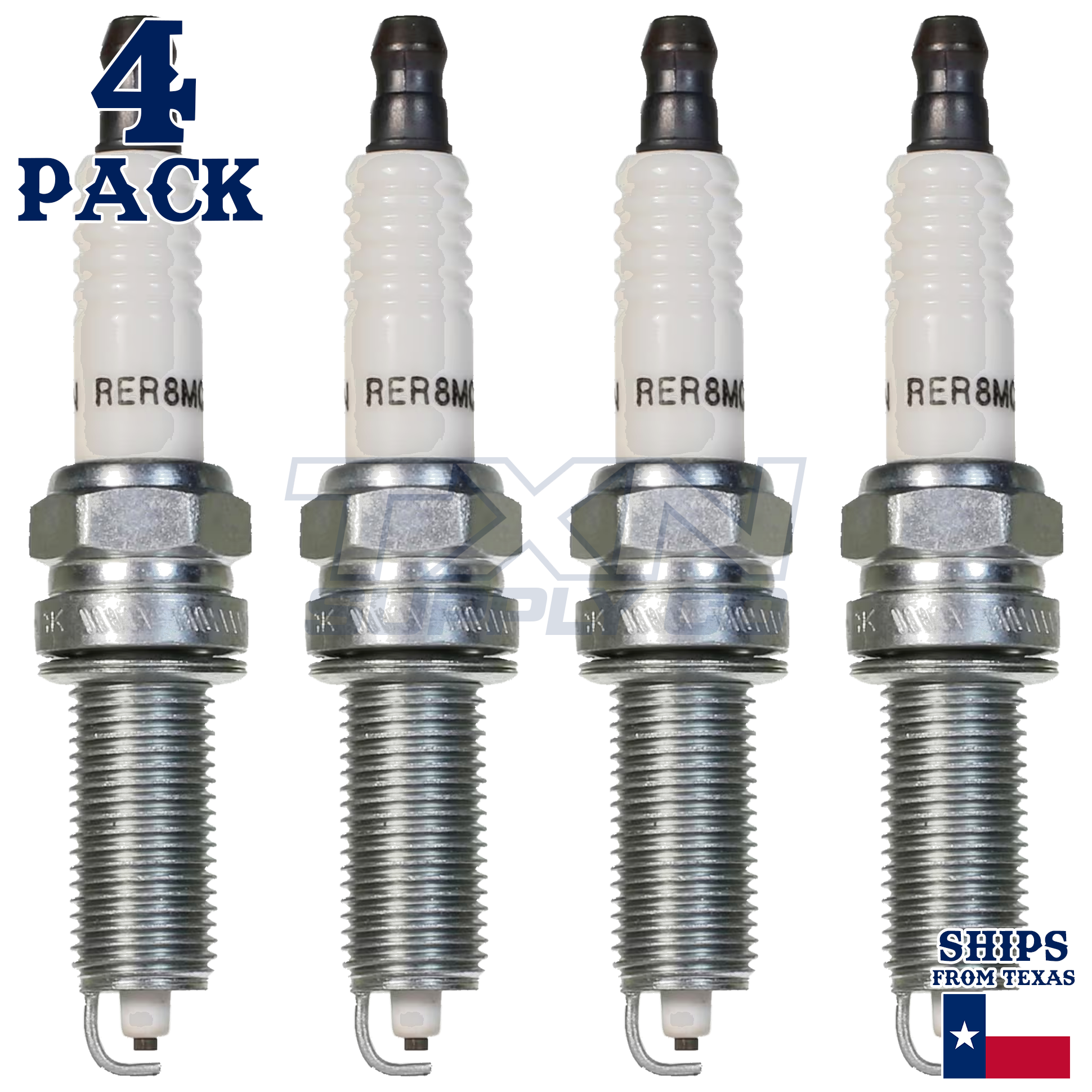 4 Pack Champion 445 Copper Plus Spark Plugs 2019-2020 Hyundai Santa Fe 2.4L L4 - Image 2