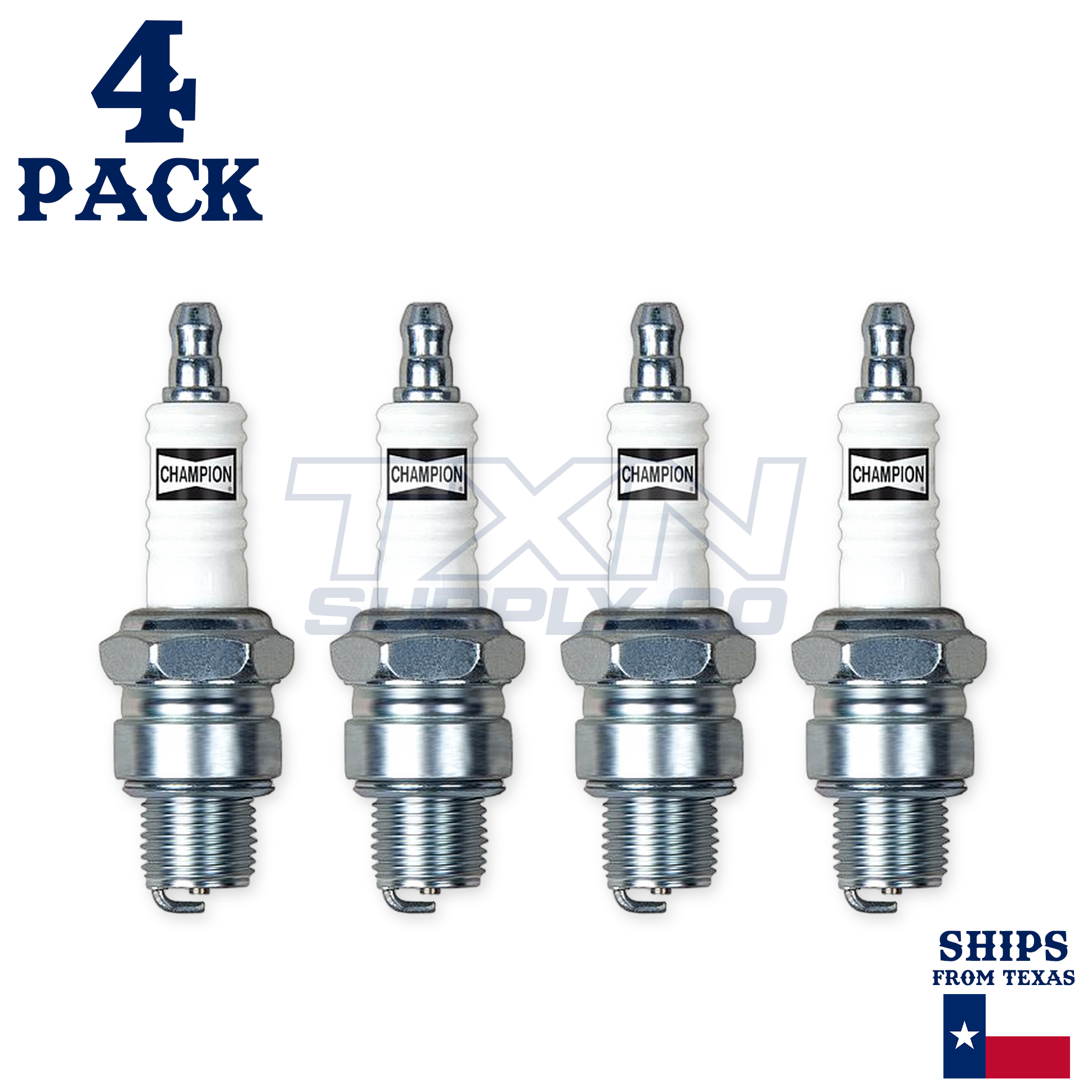 Champion 828M Marine Spark Plug QL77JC4 - 4 Pack - Image 2