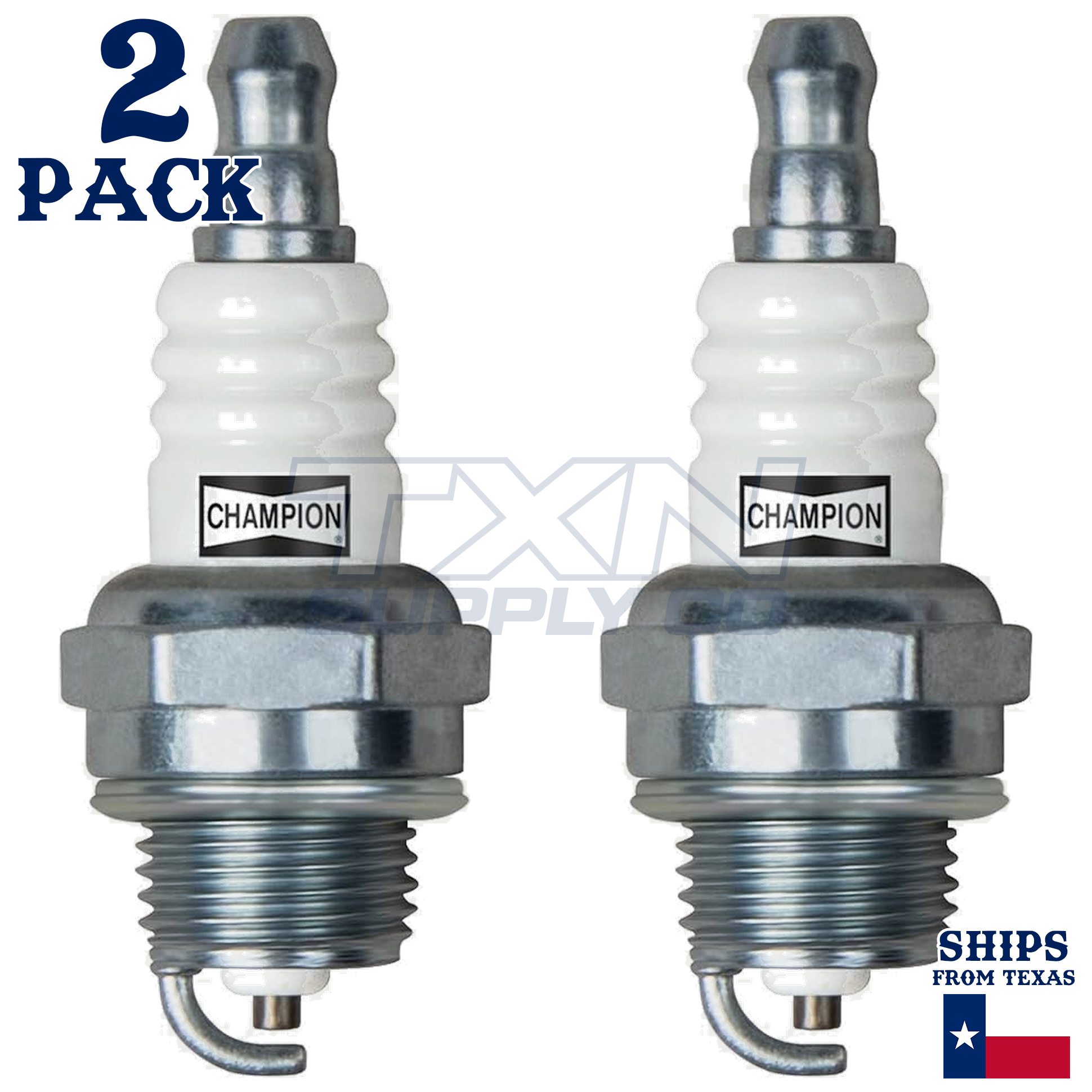 2 Pack Champion 852 RCJ6Y Spark Plug - For STIHL FS 20 Trimmer Cutter - Image 2