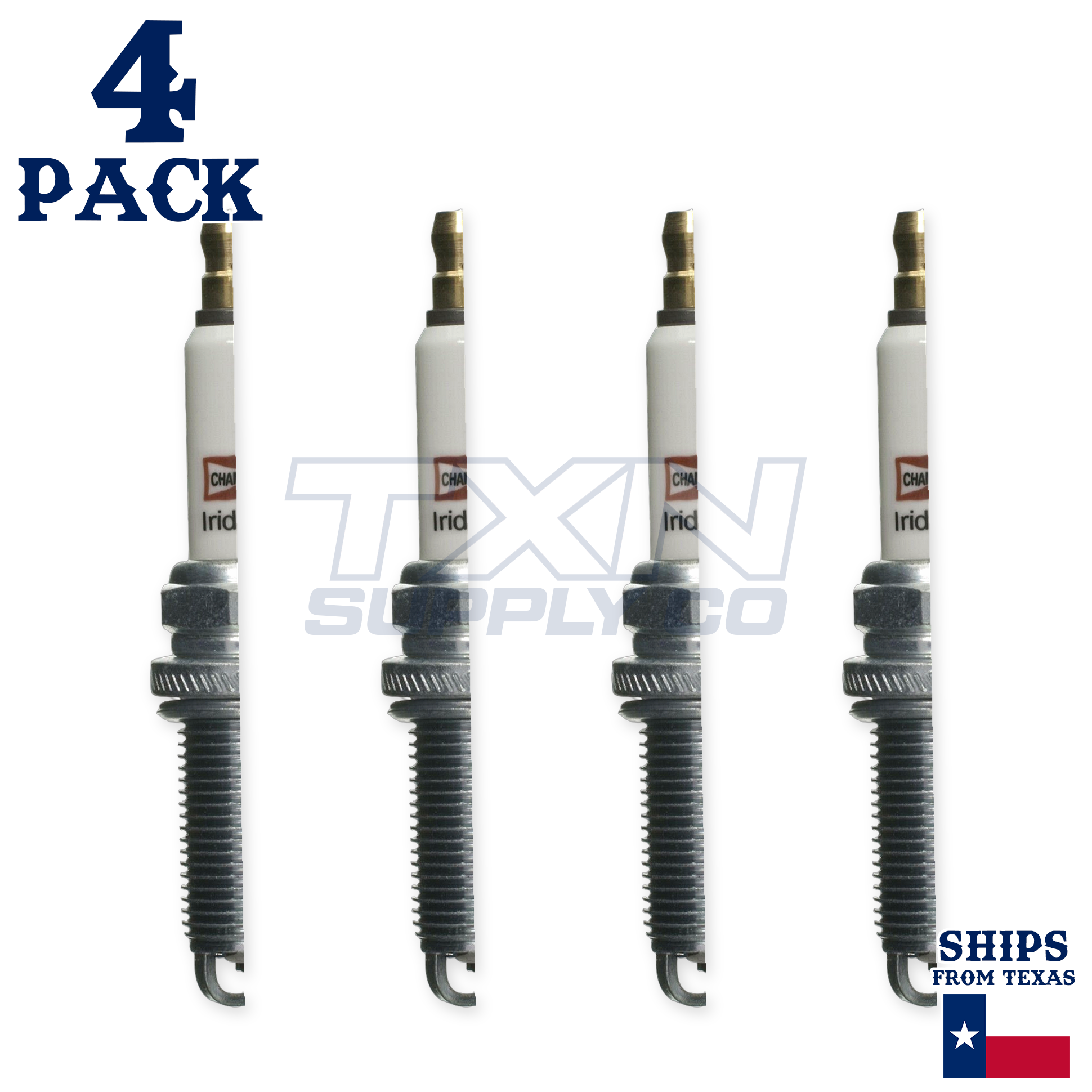 4 Pack Champion 9033 Spark Plug - For 2006-2015 Honda Civic 1.3L - Image 2