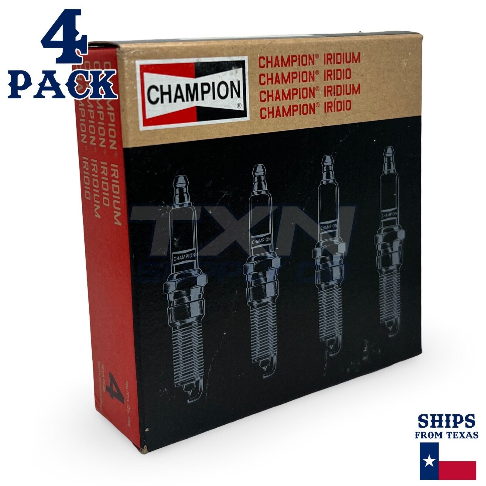 4 Pack Champion 9410 Spark Plug - For 2009-2022 Toyota Corolla 1.8L