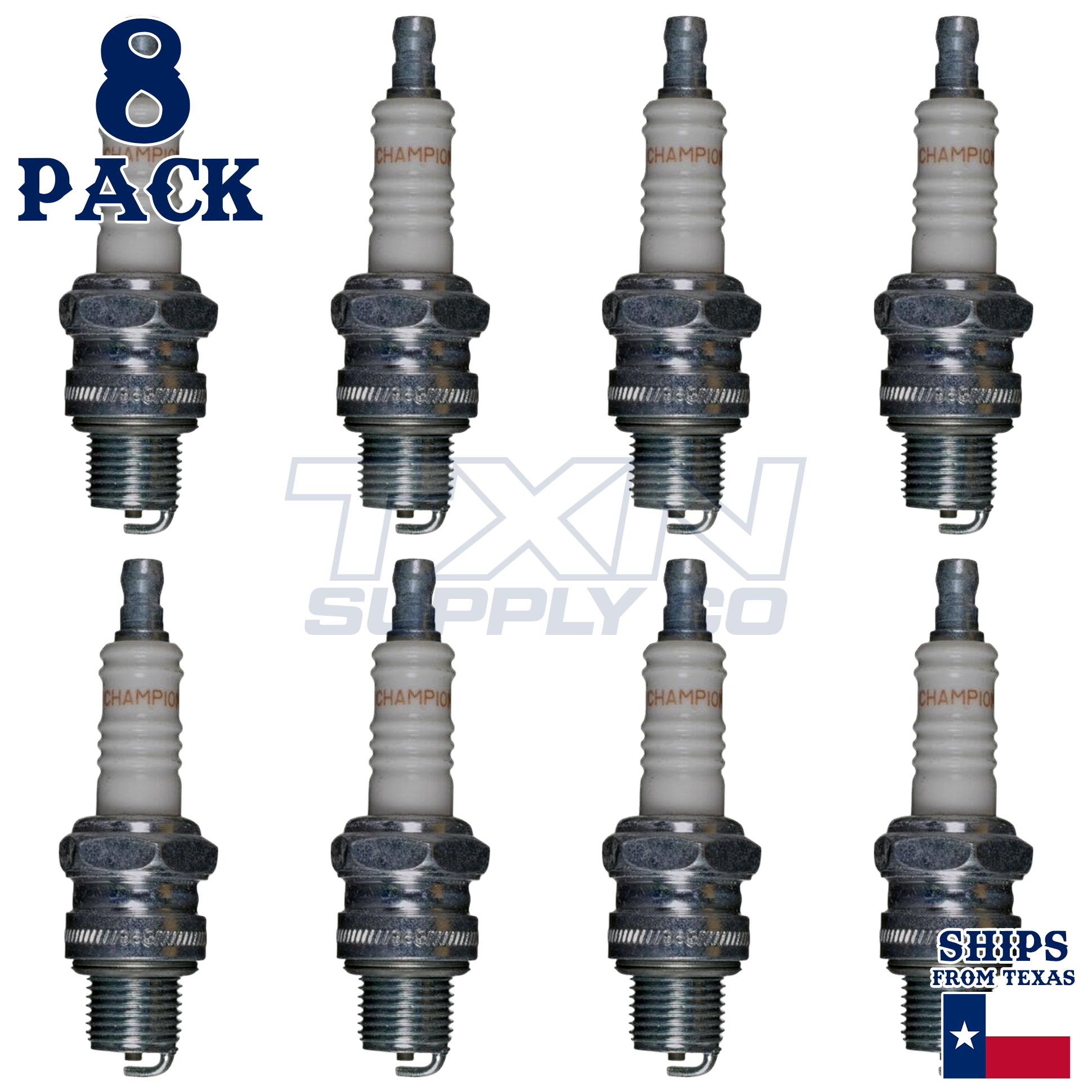 Champion 941M Spark Plugs 8 Pack