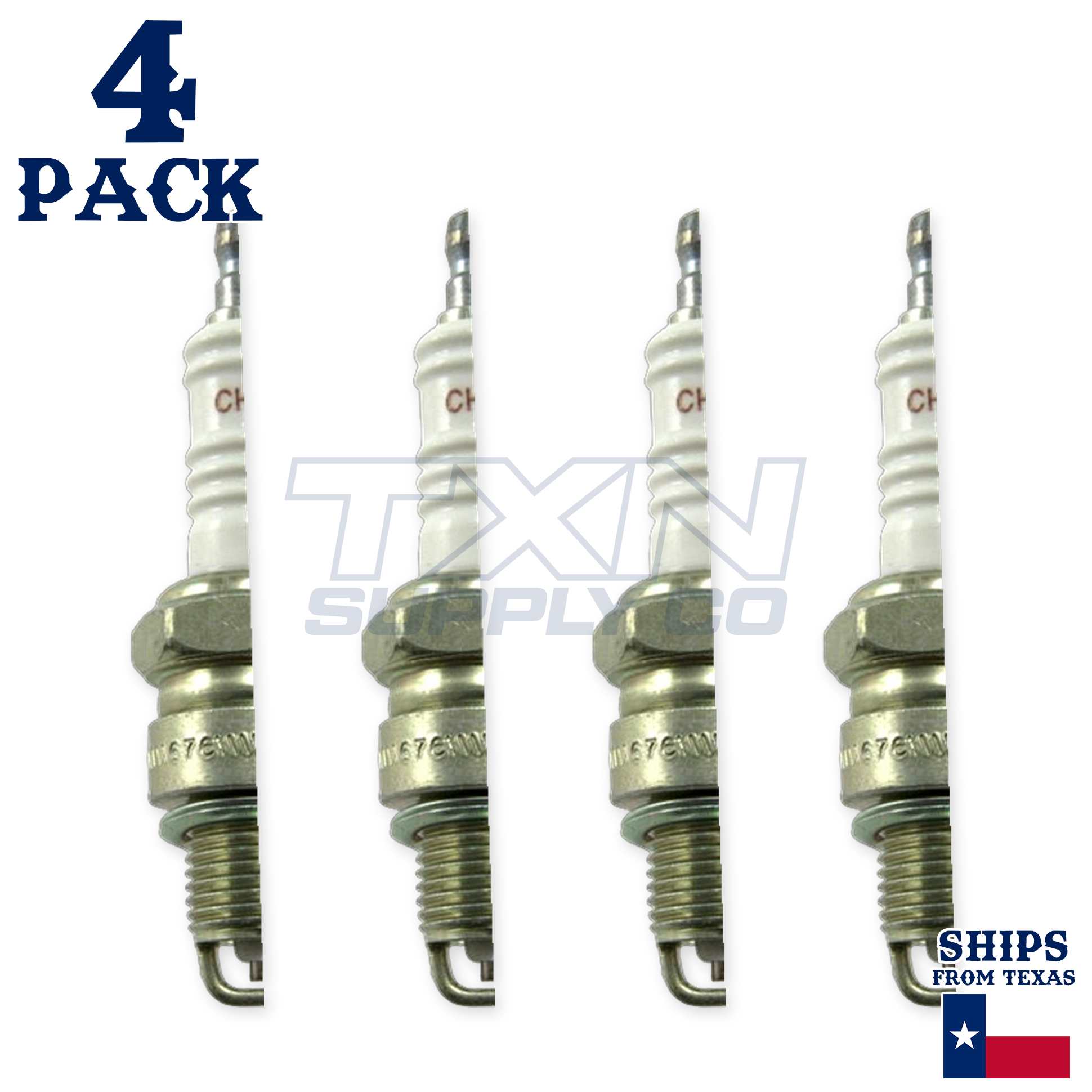 Champion 942M Spark Plugs 4 Pack - Image 2