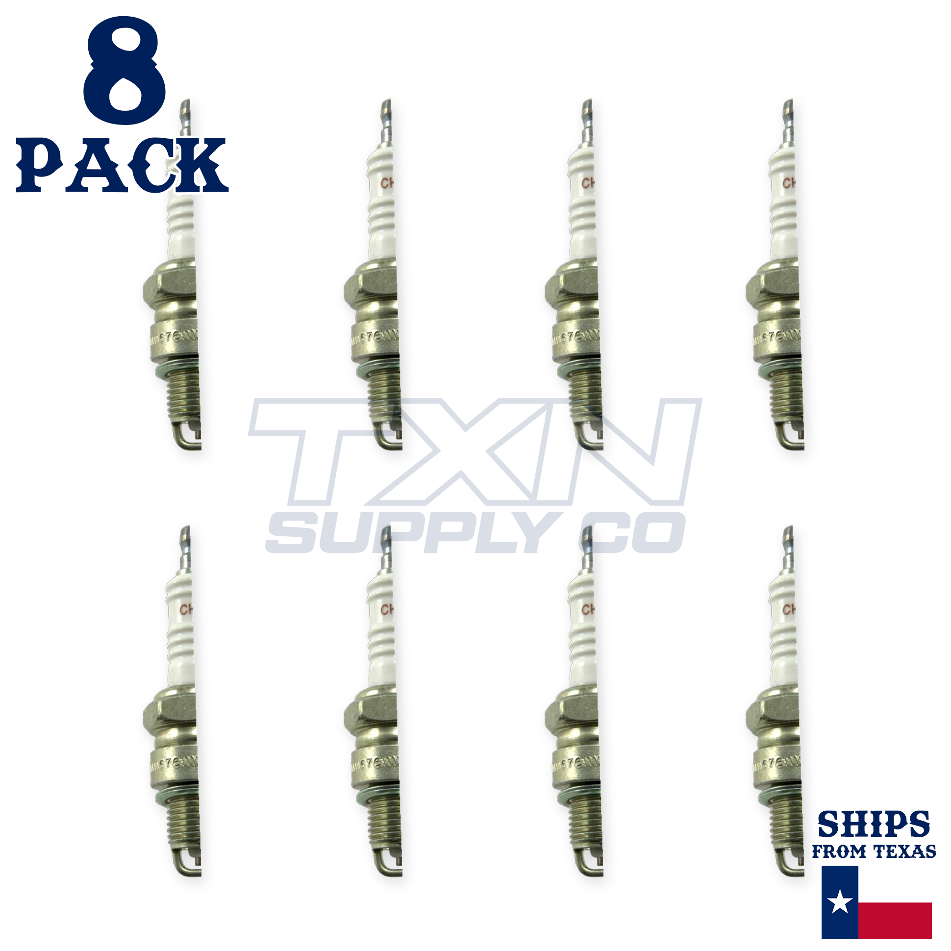 Champion 942M Spark Plugs 8 Pack - Image 2