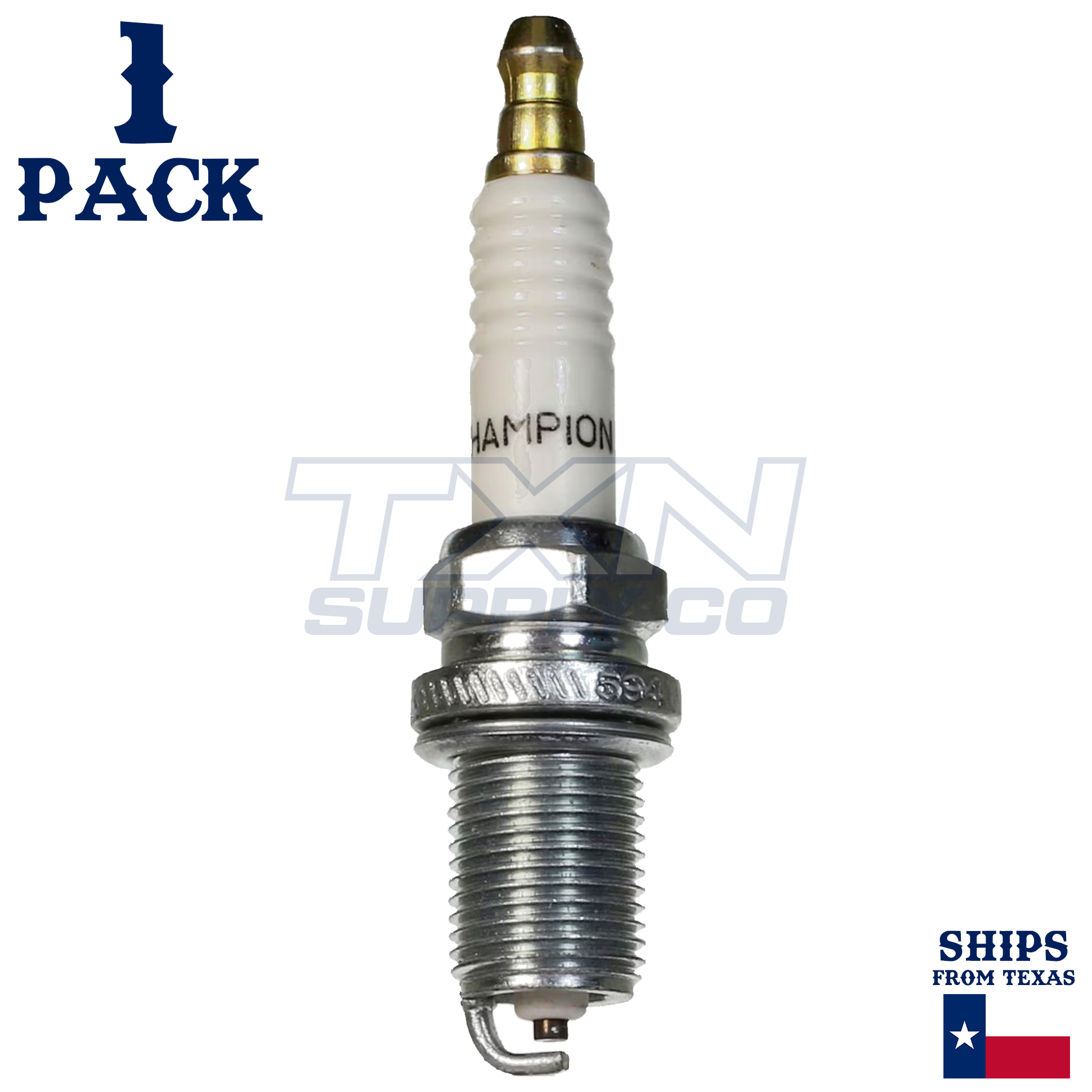 Champion 946 Copper Spark Plug QC12YC - 1 Pack - Image 2