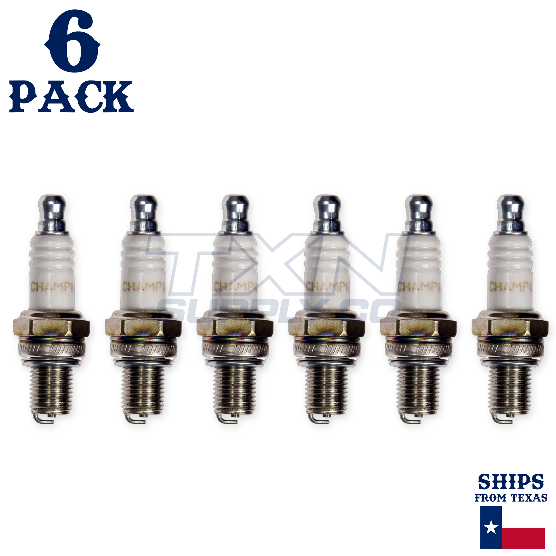 Champion 965 Copper Plus Spark Plug RZ7C - 6 Pack - Image 2