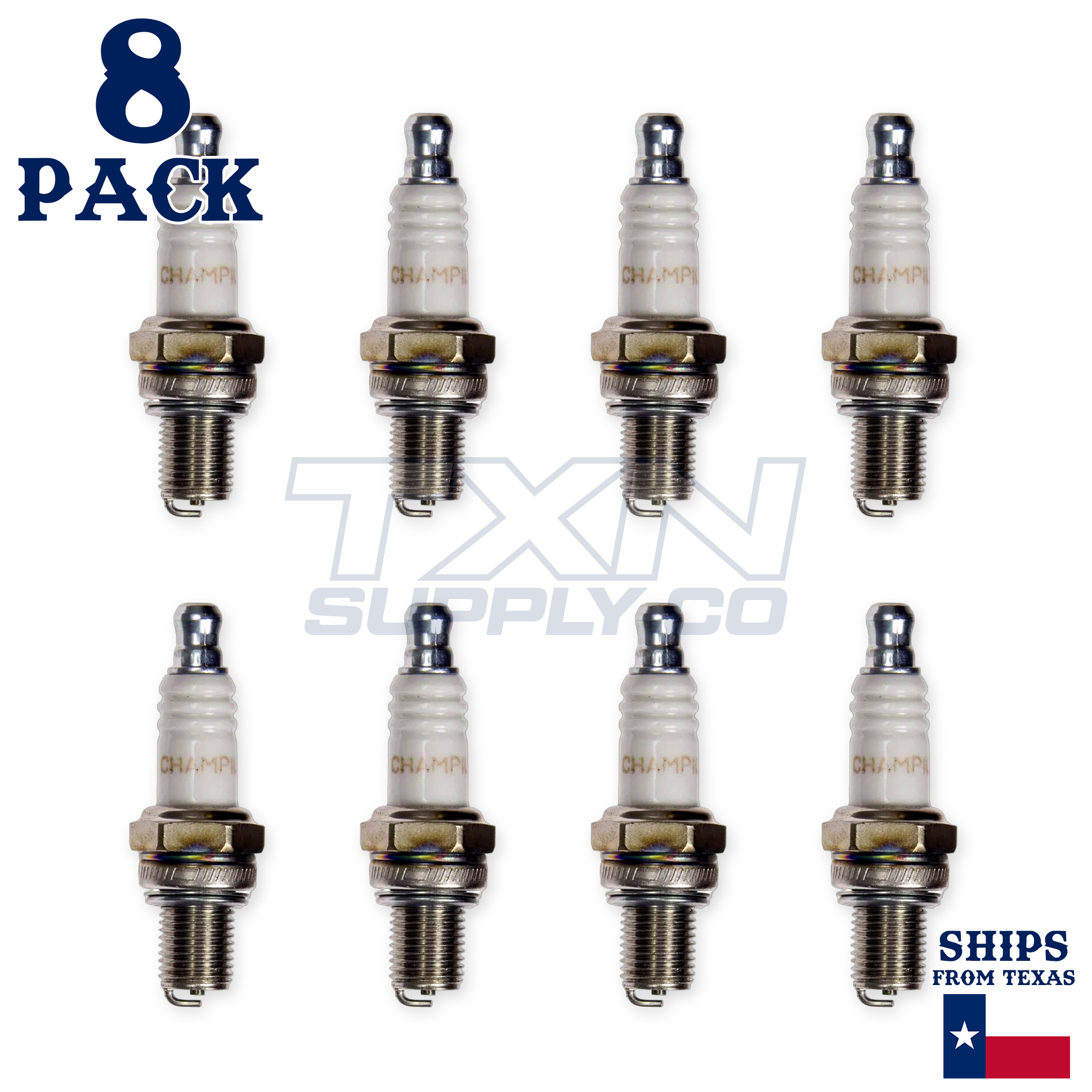 Champion 965 Copper Plus Spark Plug RZ7C - 8 Pack - Image 2