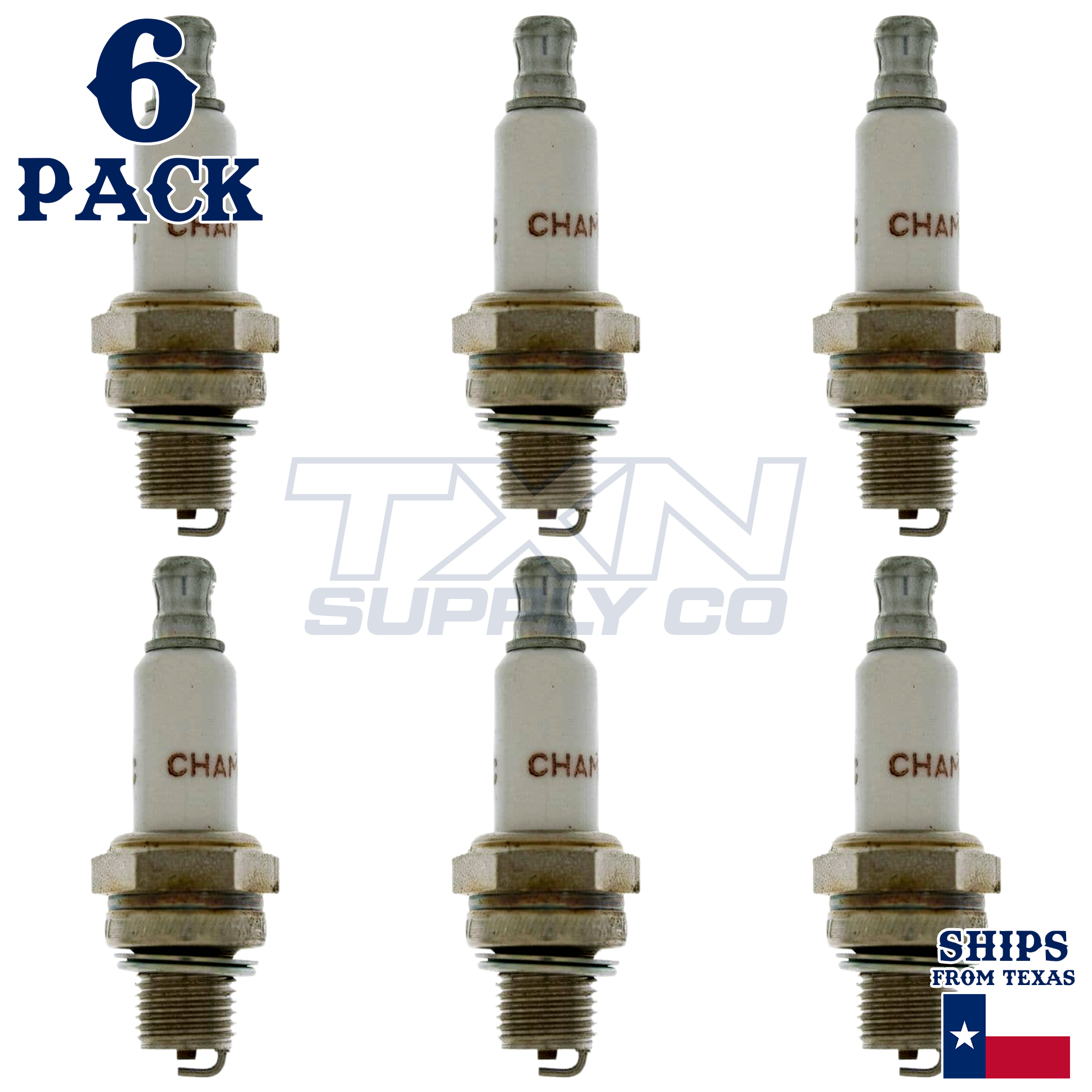 Champion 978 Spark Plugs 6 Pack