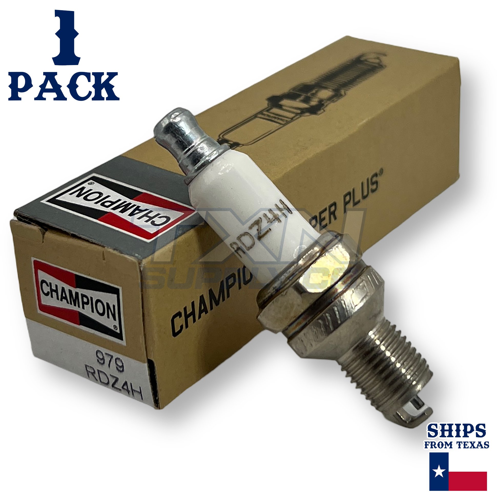 Champion 979 Copper Plus Spark Plug RDZ4H - 1 Pack - Image 1