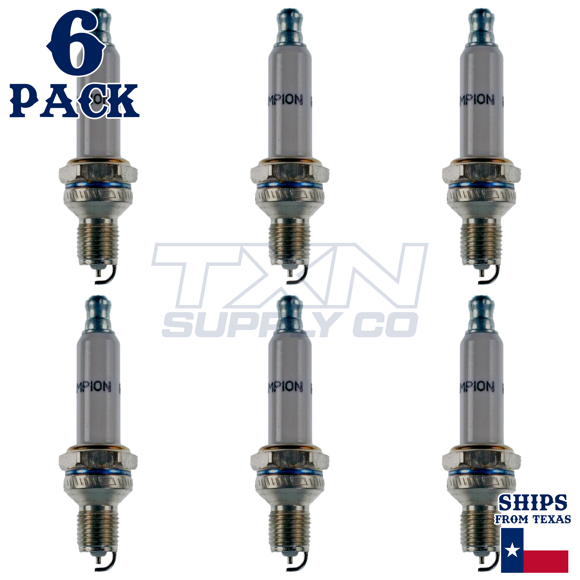 Champion 979 Spark Plugs 6 Pack