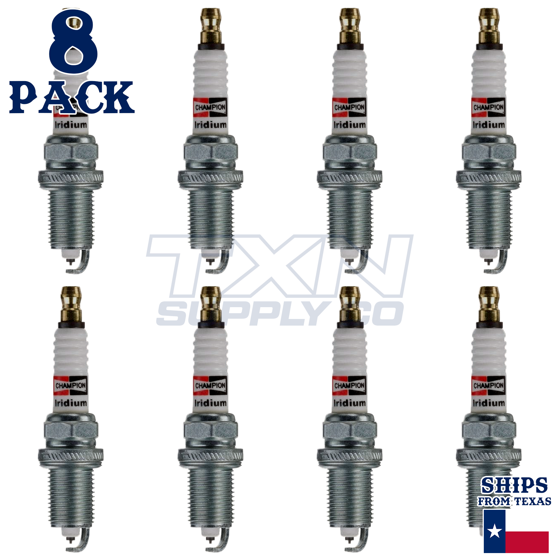 Champion 9806 Spark Plugs 8 Pack