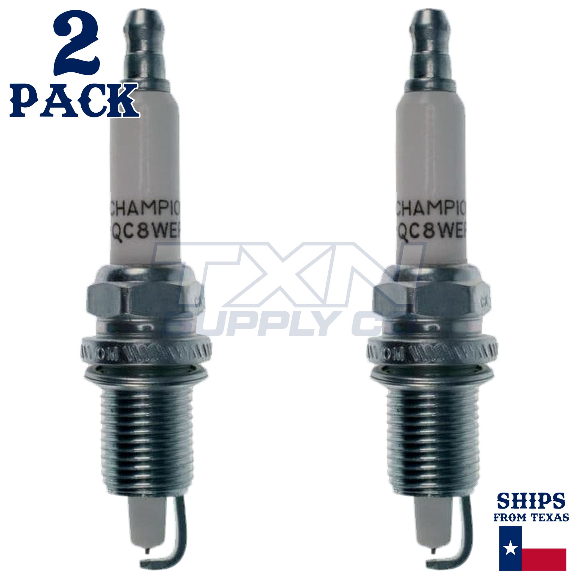 Champion 9809 Spark Plugs 2 Pack