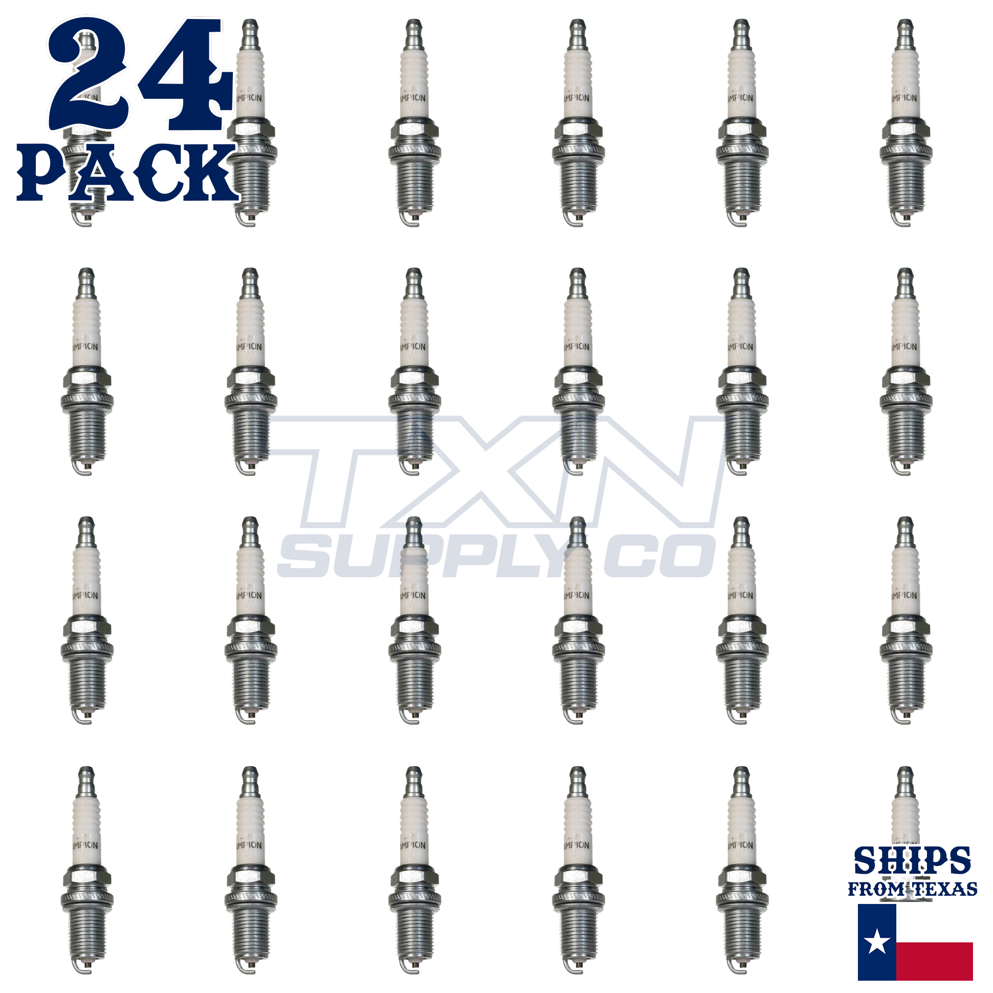 Champion 988 988S Copper Plus Spark Plug XC10YC - 24 Pack - Shop Pack - Image 2