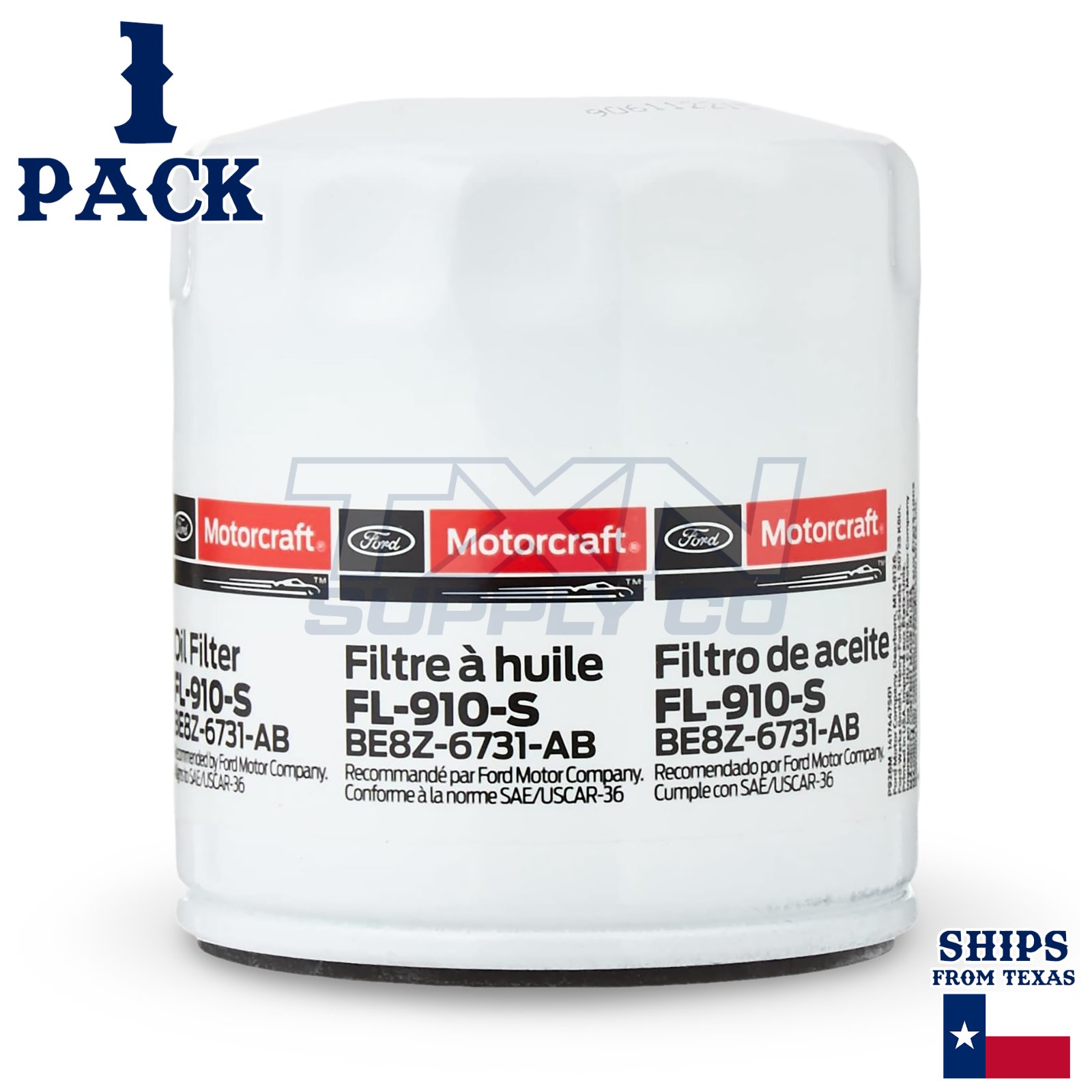 1 Pack Motorcraft FL910S Oil Filter BE8Z-6731-AB for 2004-2011 Ford Ranger 2.3L