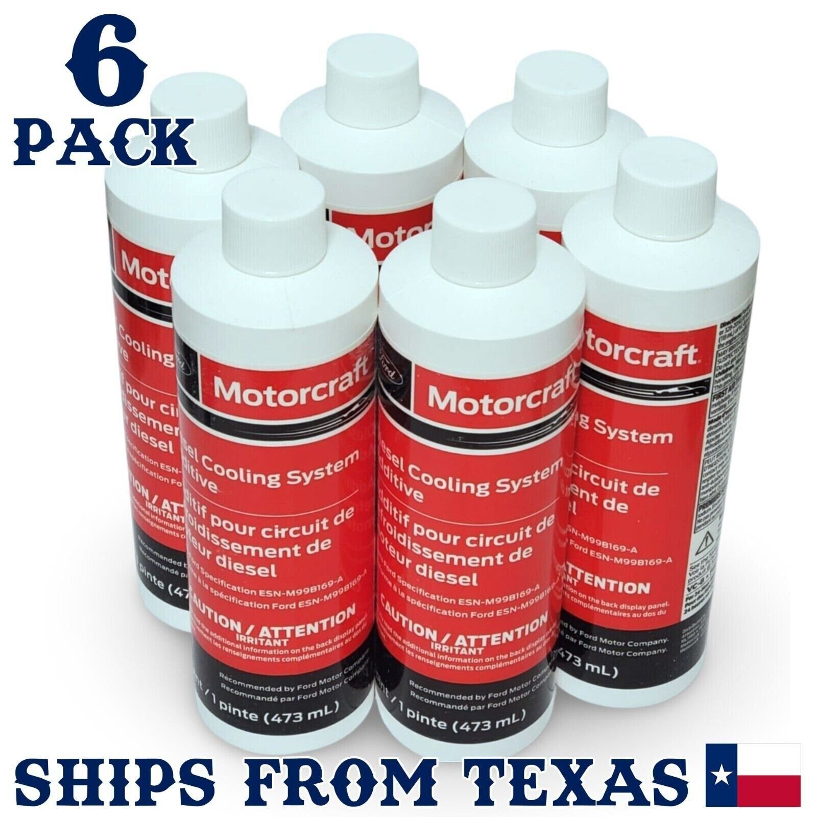 Ford Motorcraft VC-8 Diesel Cooling System Additive 16oz - 6 Pack