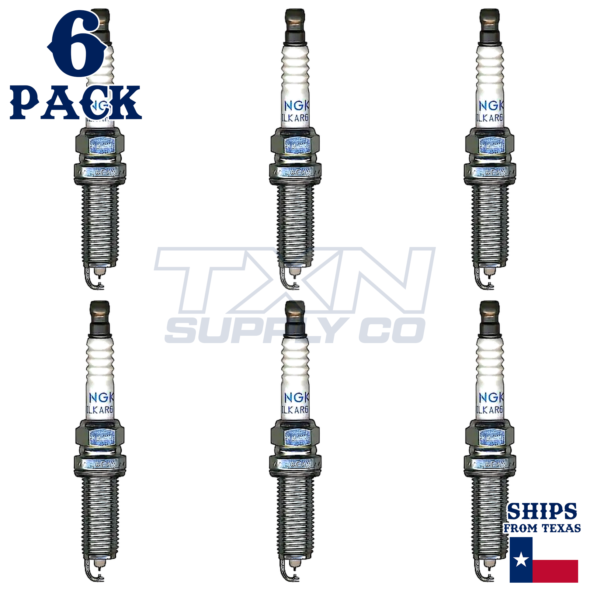 6 Pack NGK 1406 Laser Iridium Spark Plugs 2009-2014 for Nissan Murano 3.5L V6 - Image 2