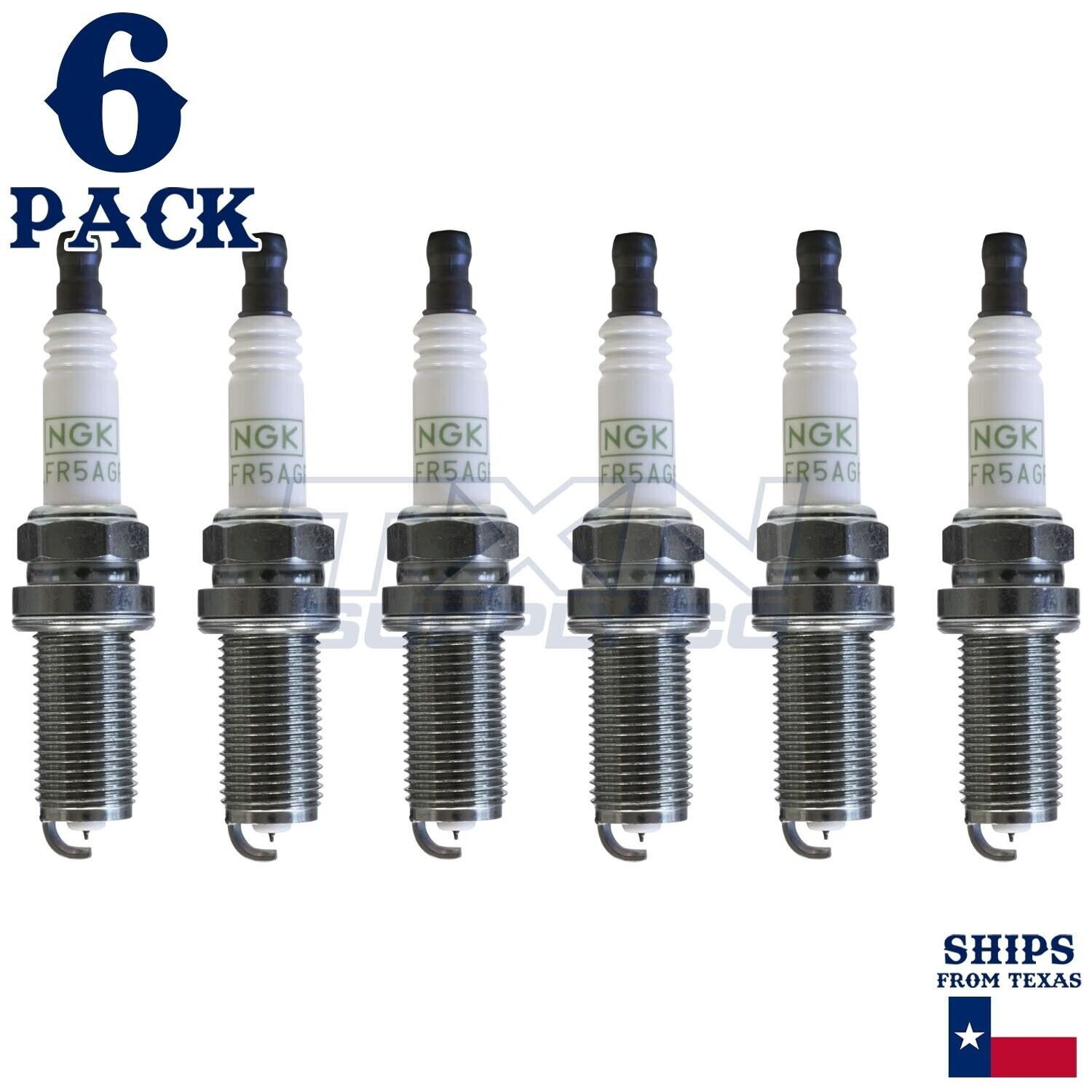 6 Pack NGK 1483 G-Power Spark Plugs 2011-2014 for Lexus ES350 3.5L V6