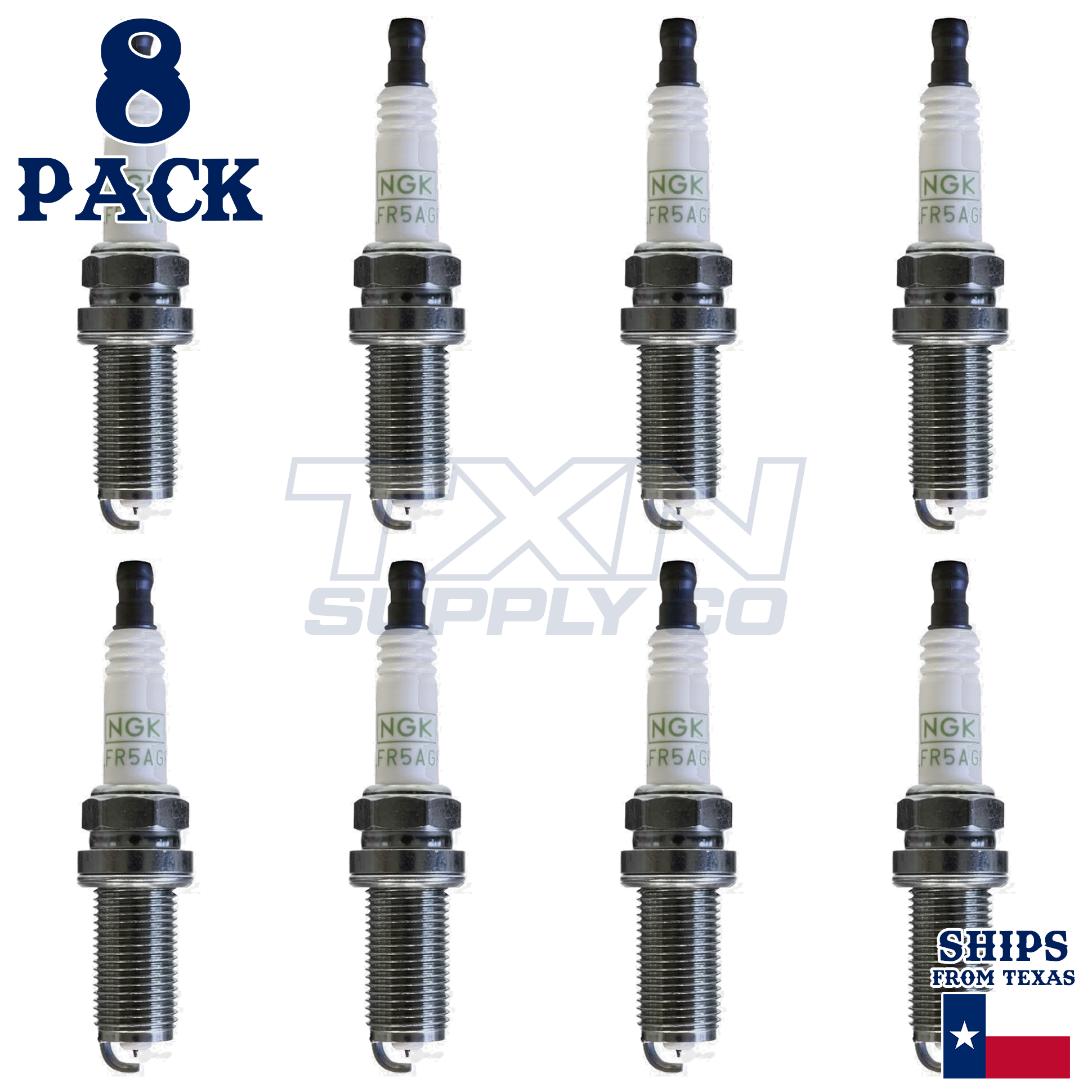 8 Pack NGK 1483 Spark Plug - For 2015-2016 Toyota Sequoia 5.7L - Image 2