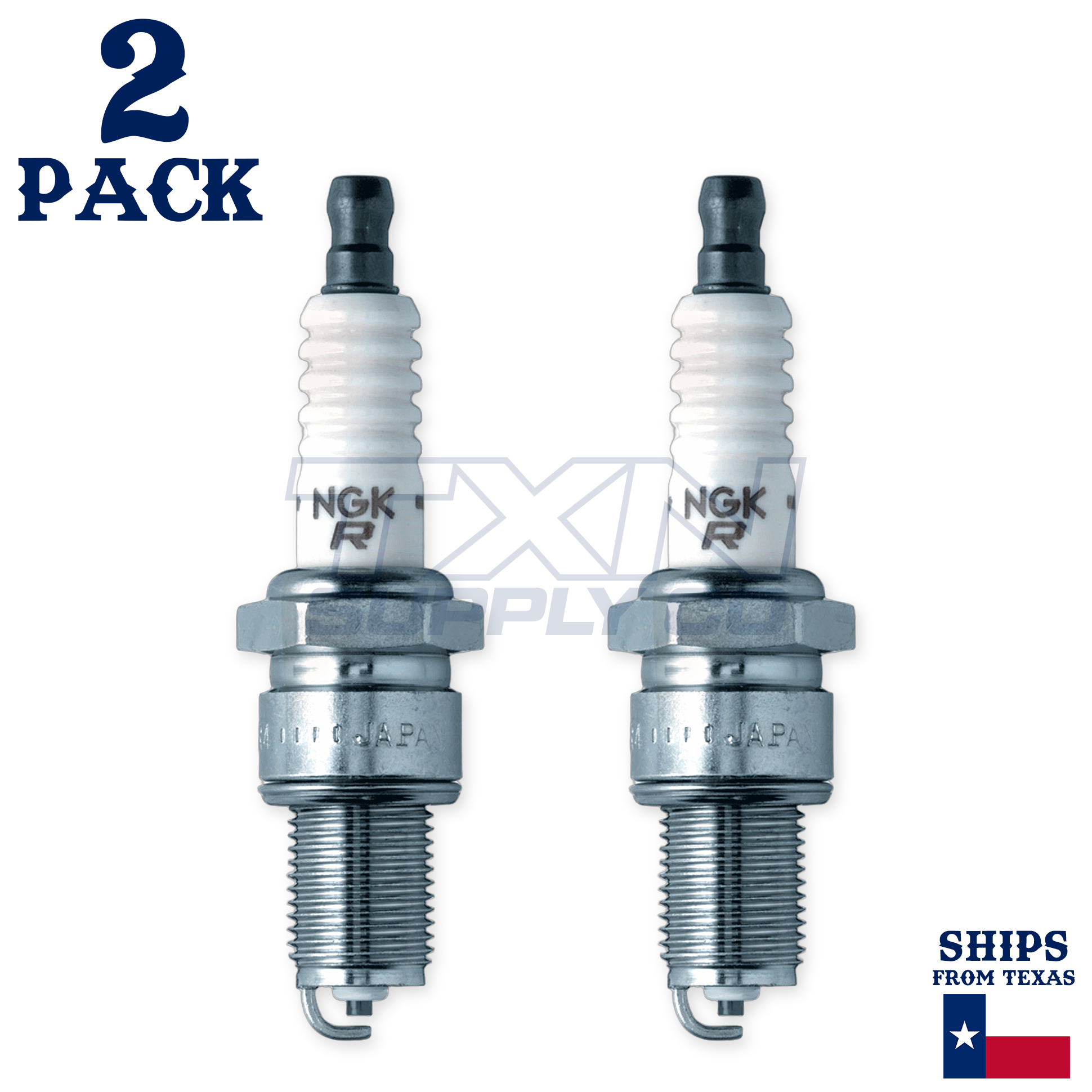 NGK 2015 Solid Standard Spark Plug BPR2ES - 2 Pack - Image 2