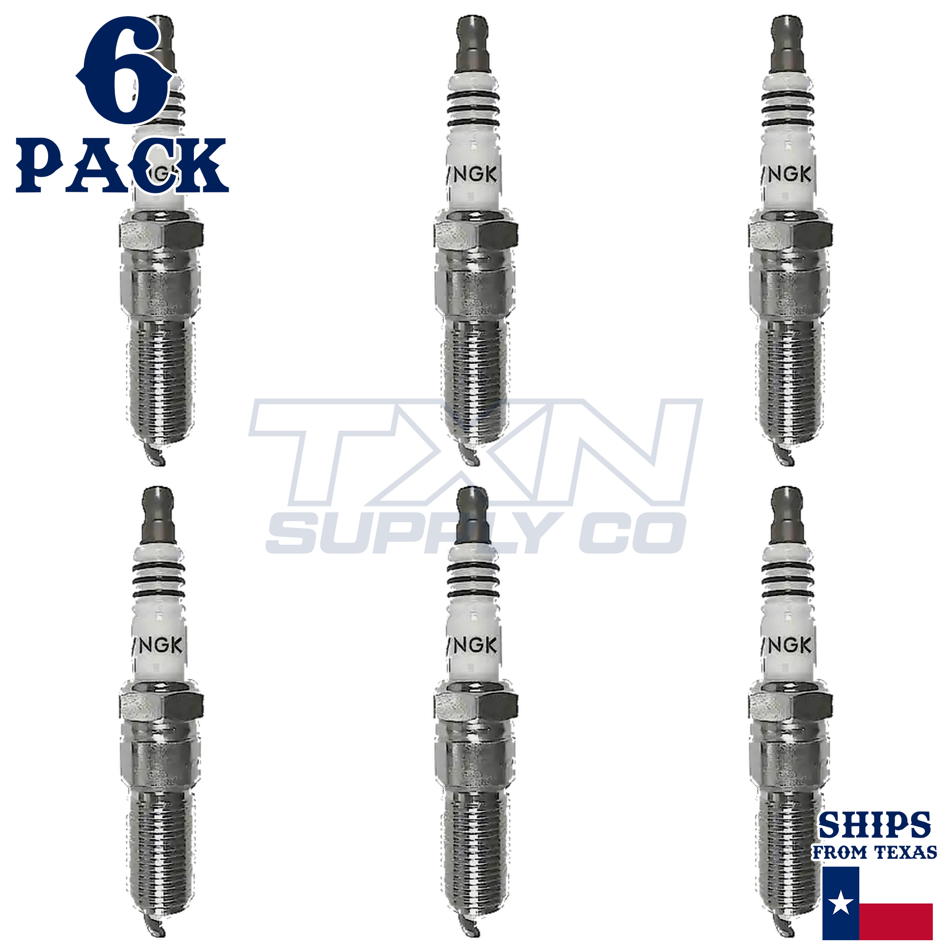 6 Pack NGK 2314 Spark Plug - For 2009-2010 Dodge Charger 2.7L - Image 2