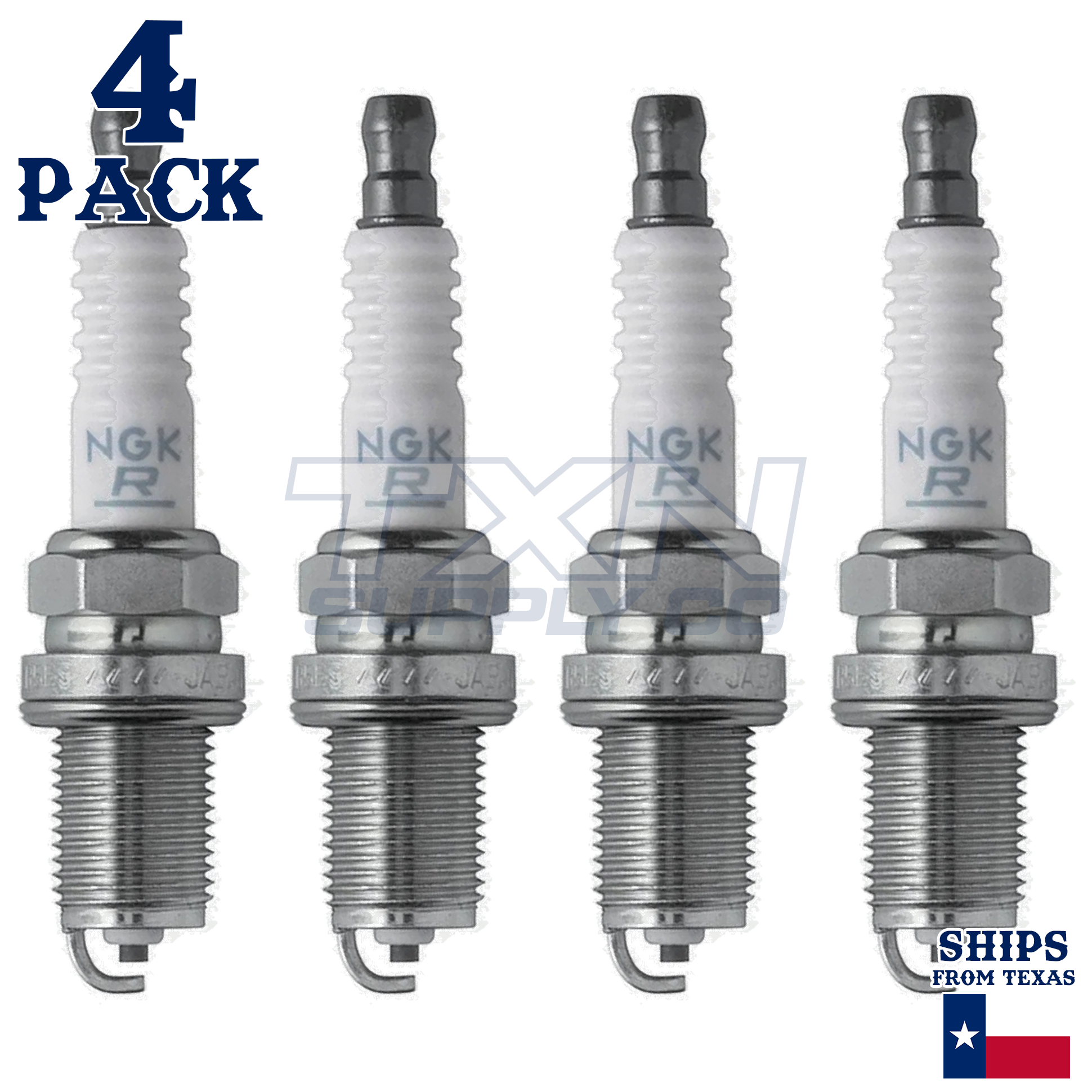 4 Pack NGK 2460 Standard Spark Plugs 1993-1997 for Toyota Corolla 1.6L 1.8L L4 - Image 2