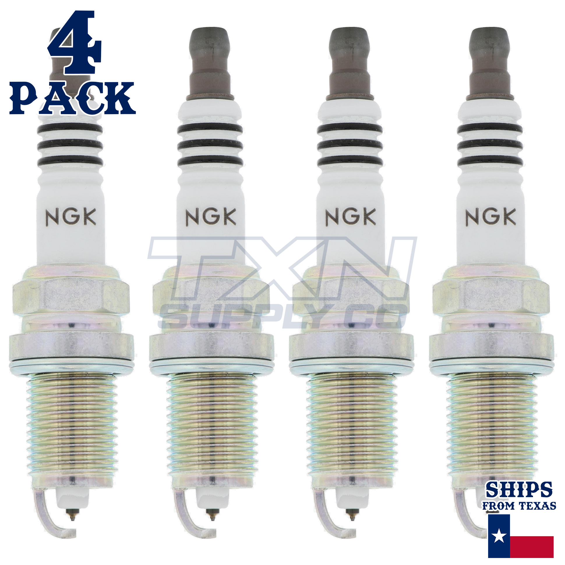 4 Pack NGK 2477 Iridium IX Spark Plugs 1995-1997 for Honda Odyssey L4-2.2L - Image 2