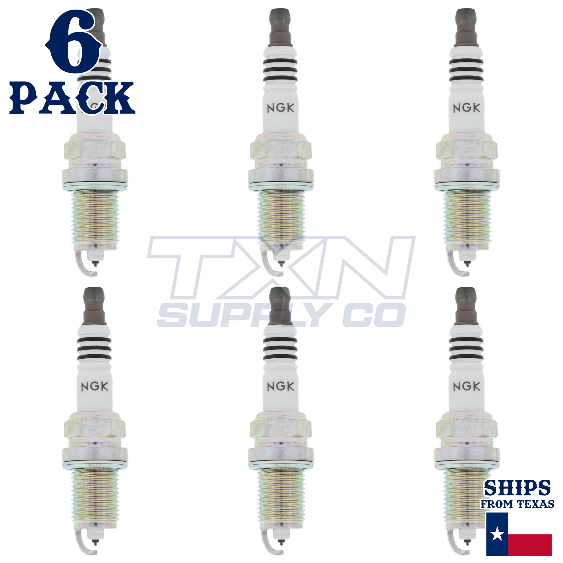 6 Pack NGK 2477 Iridium IX Spark Plugs 1999-2004 for Honda Odyssey V6-3.5L - Image 2