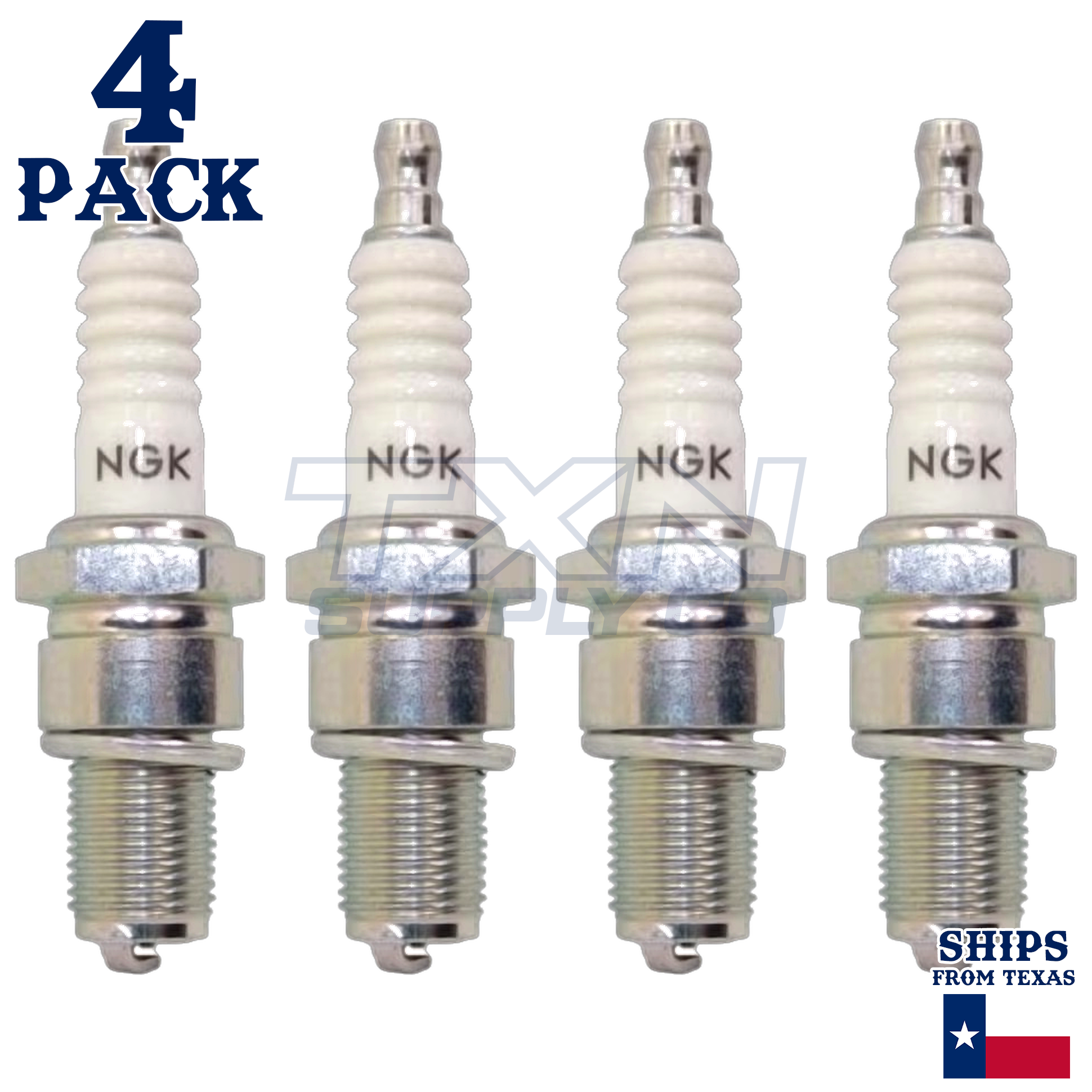 NGK 2756 V-Power Copper Spark Plugs BKR6E-11 - 4 Pack - Image 2