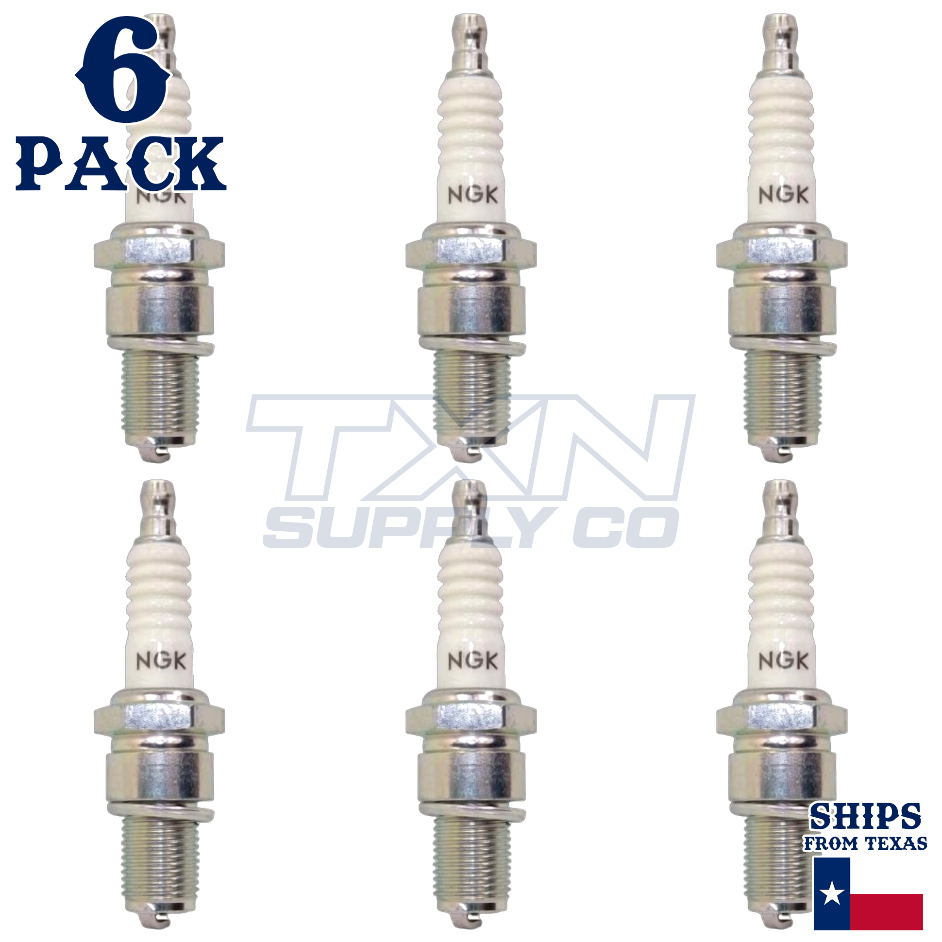6 Pack NGK 2756 Spark Plug - For 2003 Lexus RX300 3.0L - Image 2