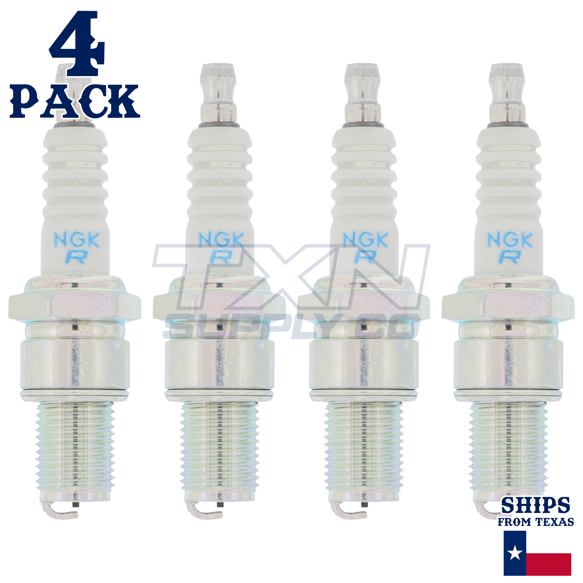 NGK 3130 Spark Plug BR8EG- Set of 4 - Image 2