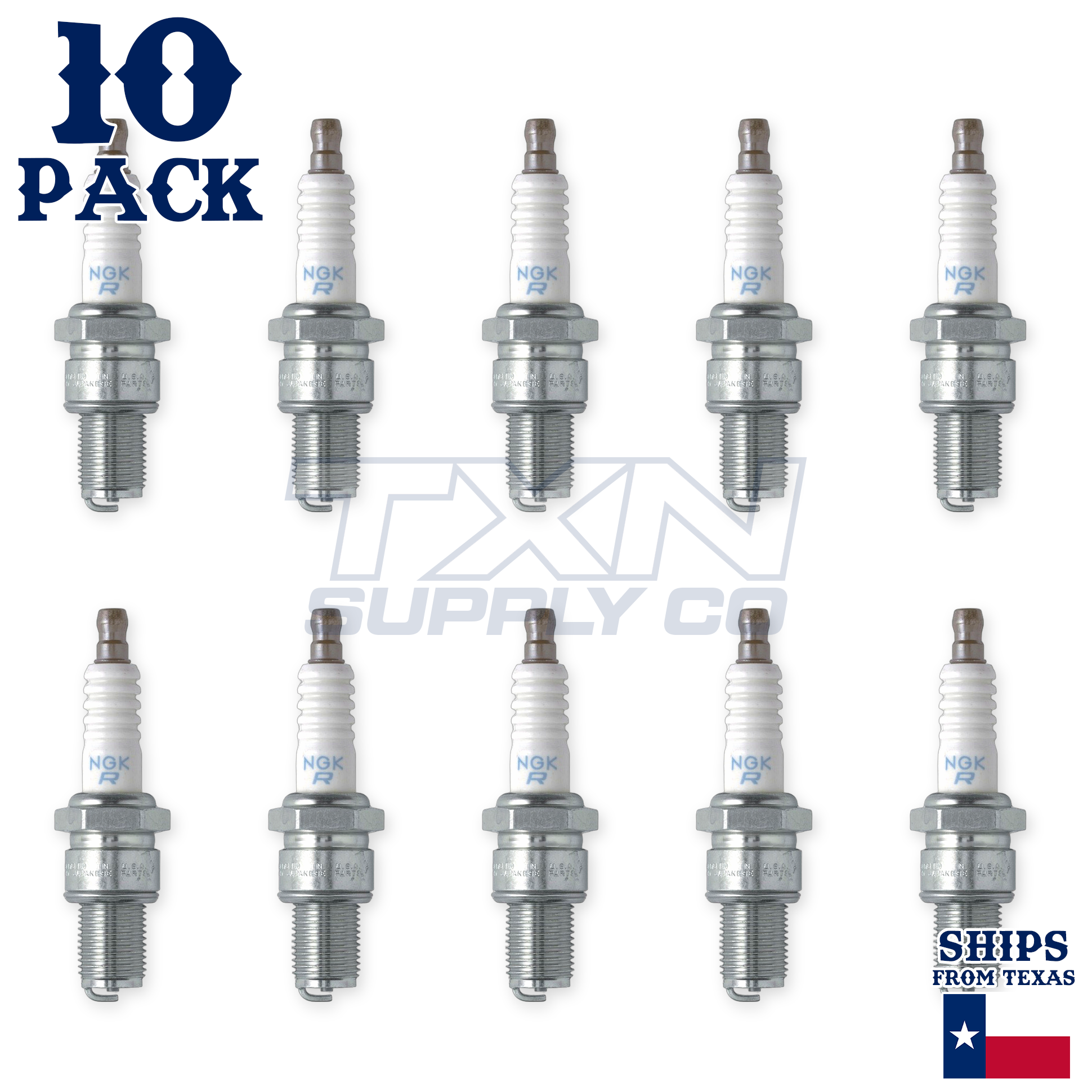 NGK Spark Plugs 3194 BR9ES SOL Plug BX10 - Image 2