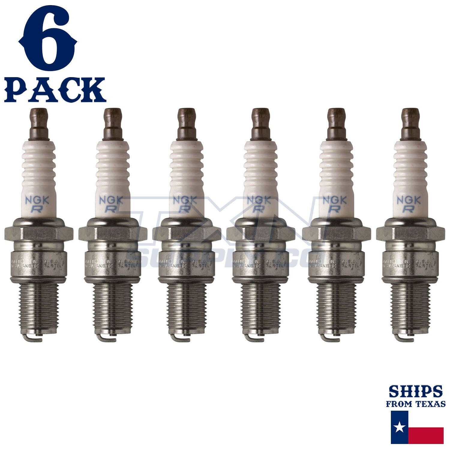 6 Pack NGK 3194 U-Groove Spark Plugs 2000 for Toyota Sienna V6 3.0L