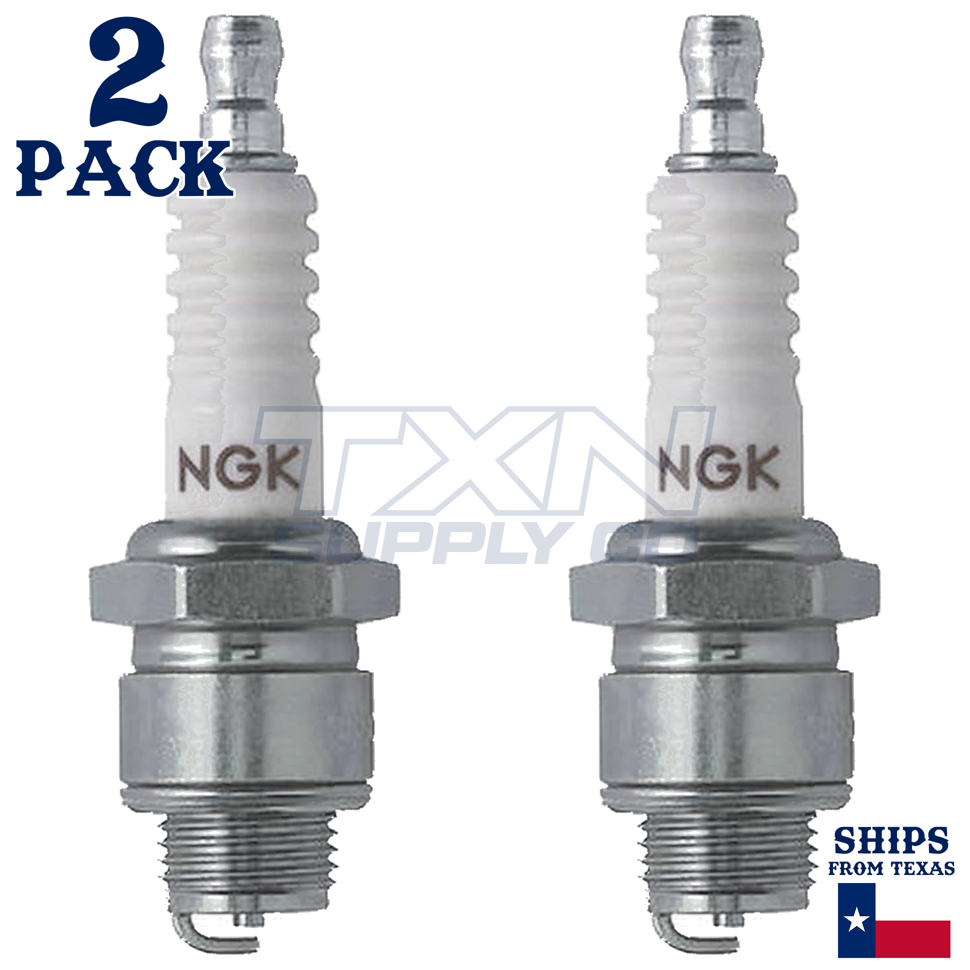 NGK Spark Plug Set 708.12.19 - BR9EG 3230 - Set 2 pcs - ALTN IR 7085632 - - Image 2
