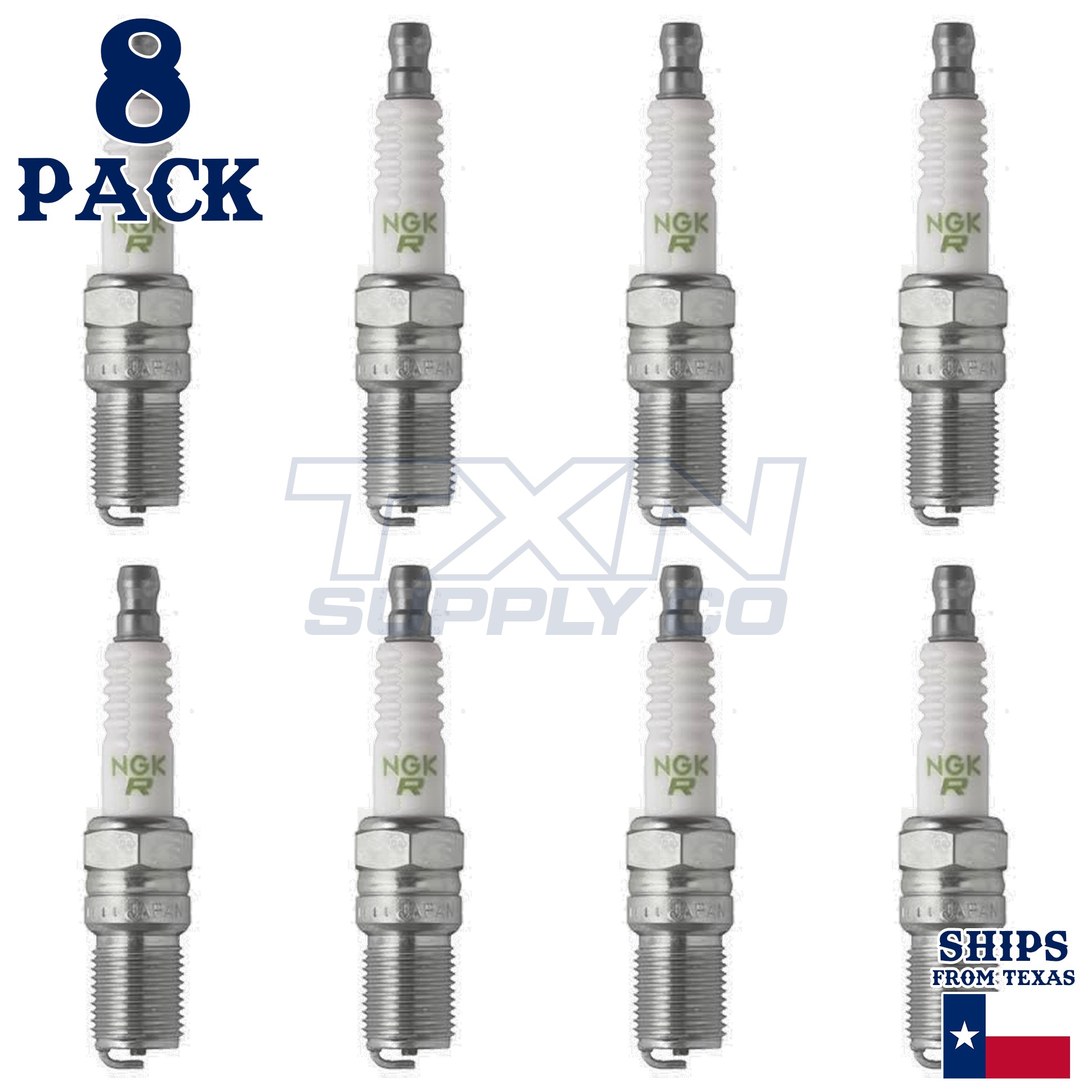 NGK Spark Plugs BR7EF 3346 (Set of 8) - Image 2