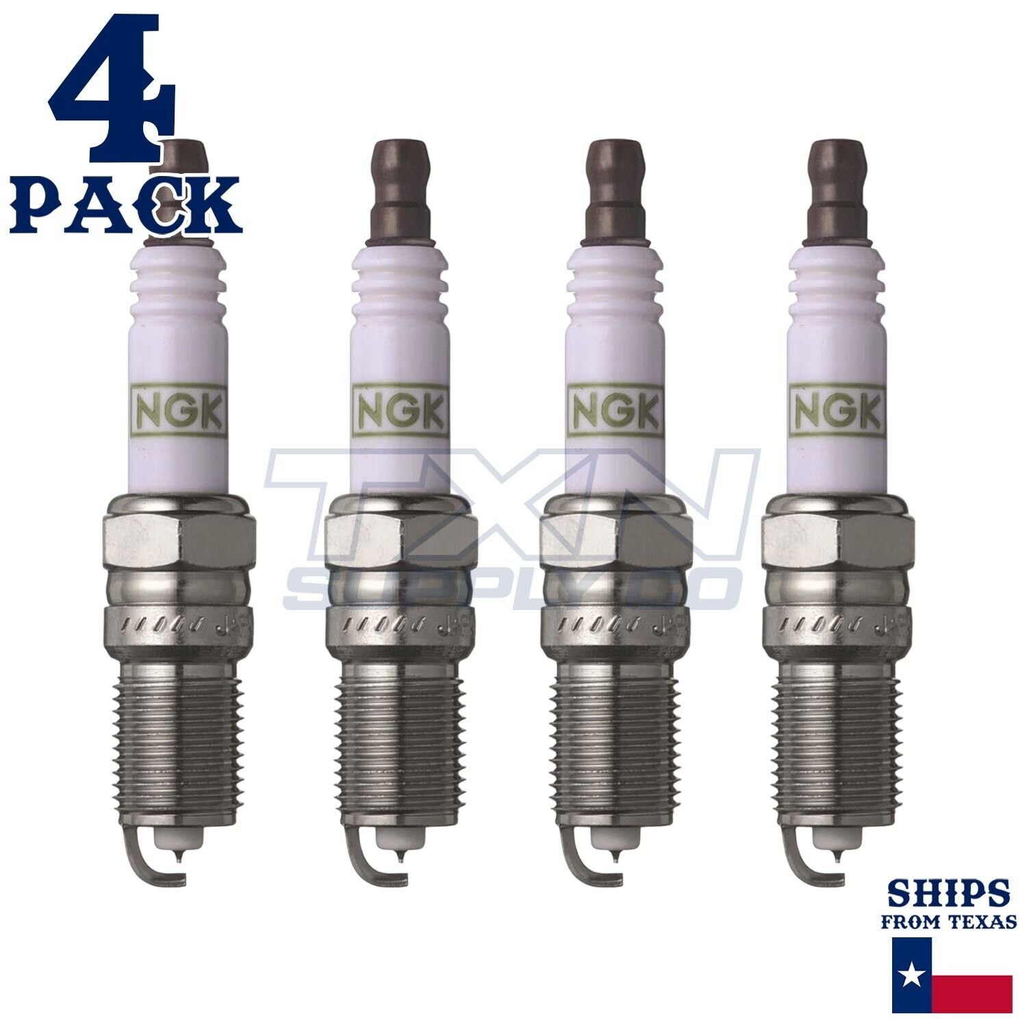 4 Pack NGK 3403 G-Power Spark Plugs 2007-2008 for Ford Escape 2.3L L4