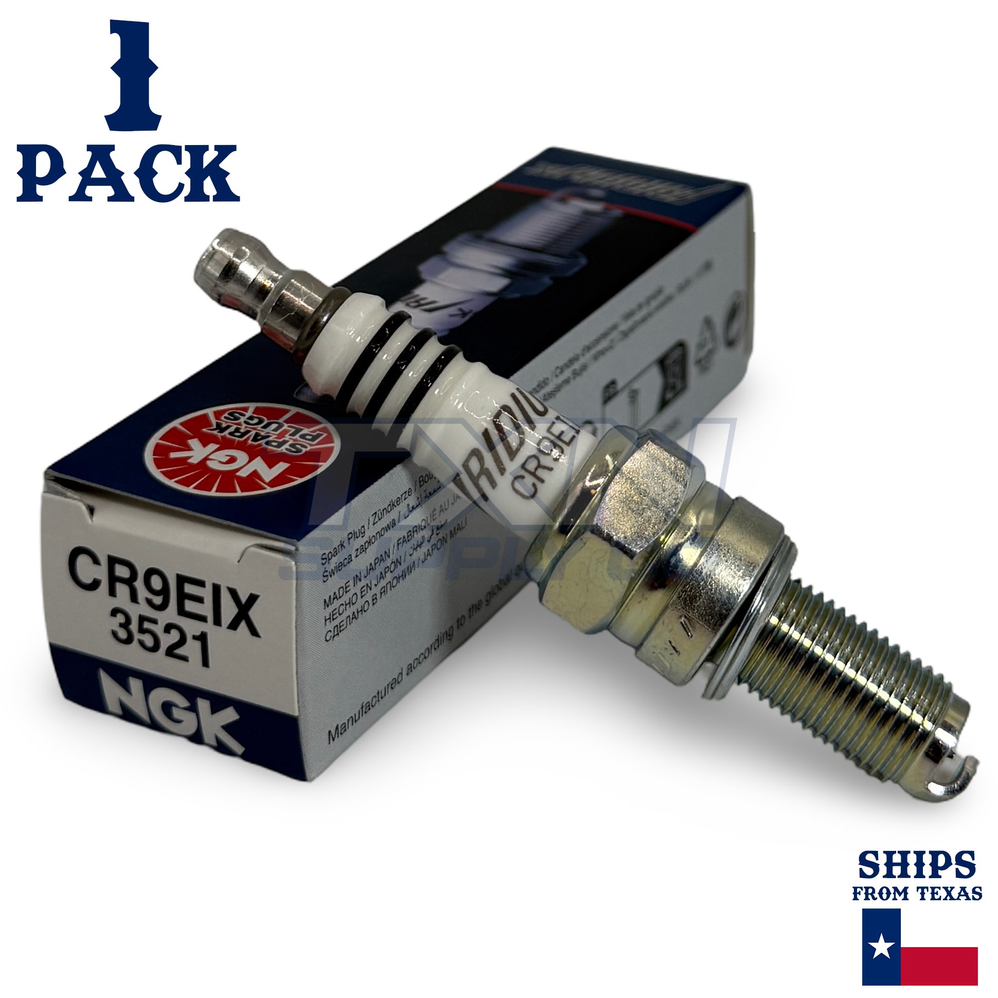 NGK Iridium Sparkplug CR9EIX for Polaris RANGER RZR XP 900 2011-2014