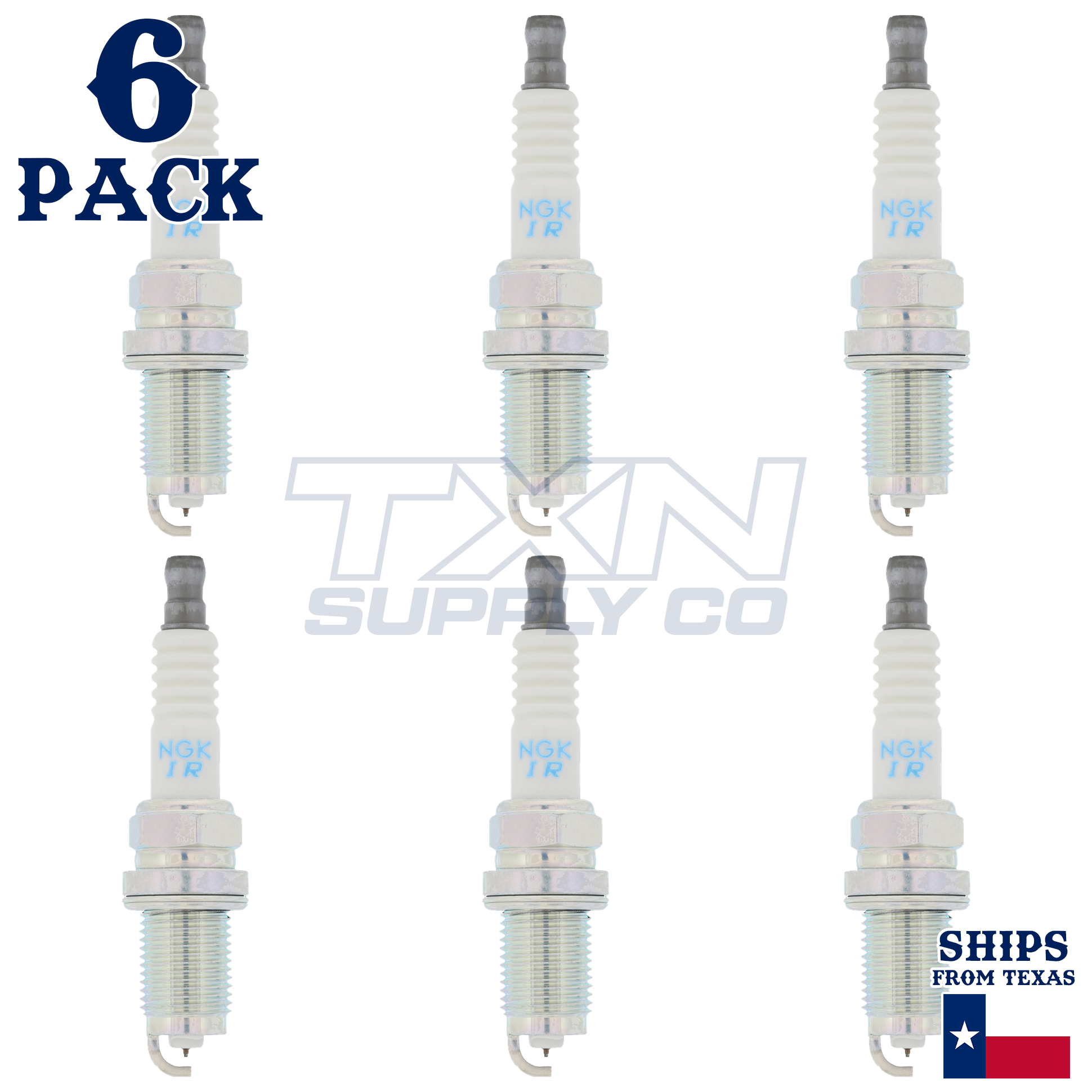 6 Pack NGK 3657 Laser Iridium Spark Plugs 2005-2010 for Honda Odyssey V6-3.5L - Image 2