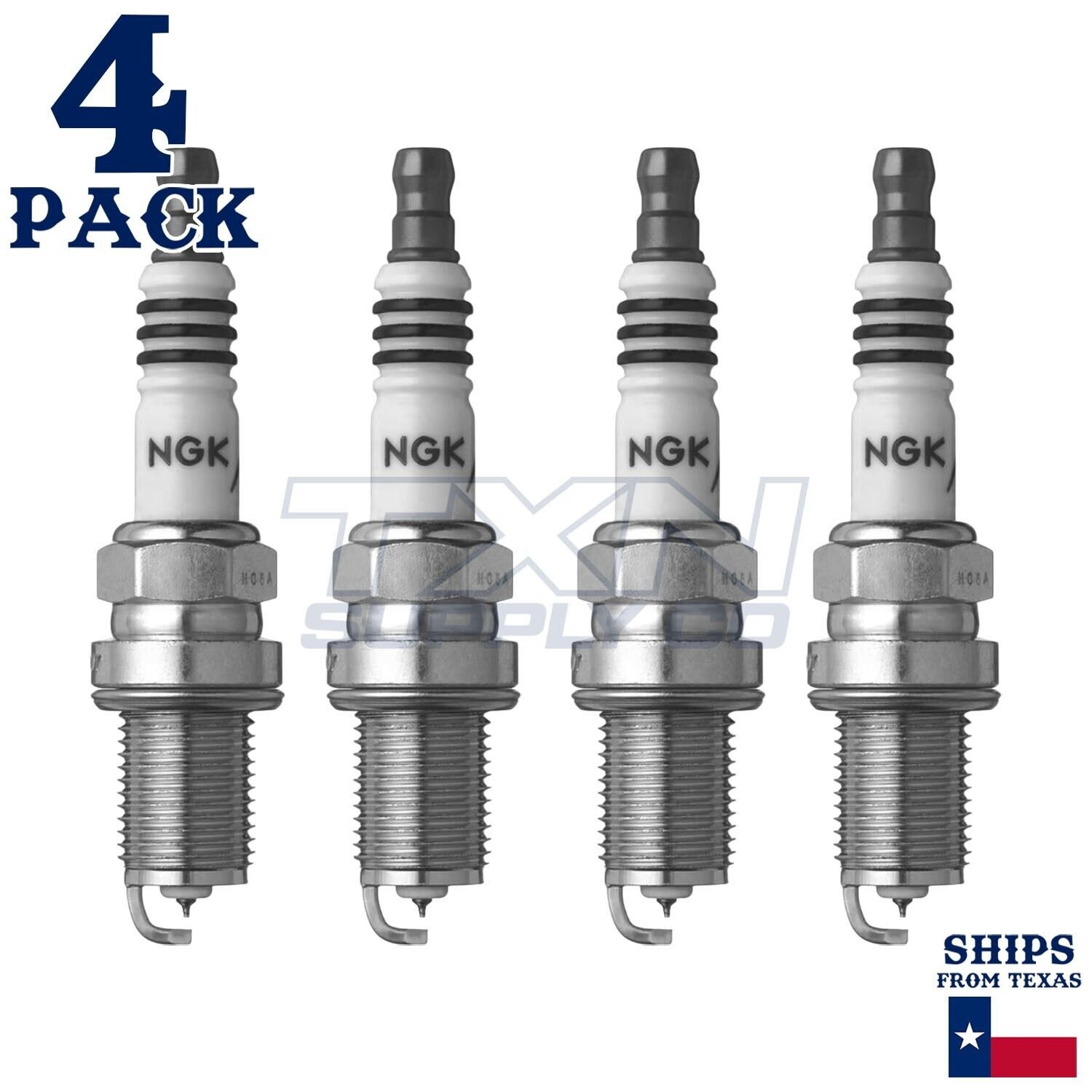 4 Pack NGK 3764 Iridium IX Spark Plugs 2000-2003 for Subaru Outback 2.5L H4